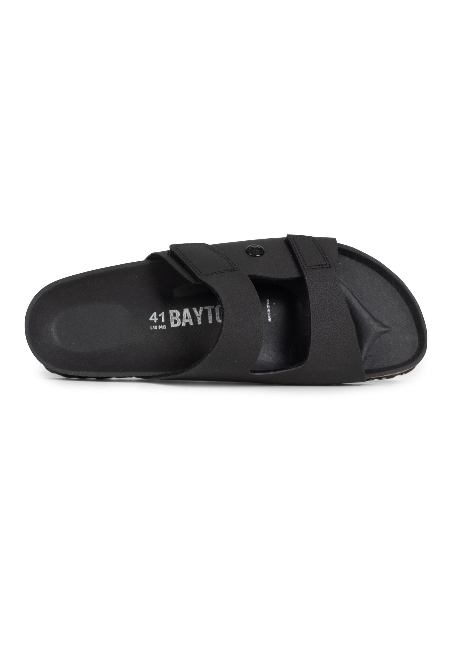 Sandalias Atrium 2 Correas Negro