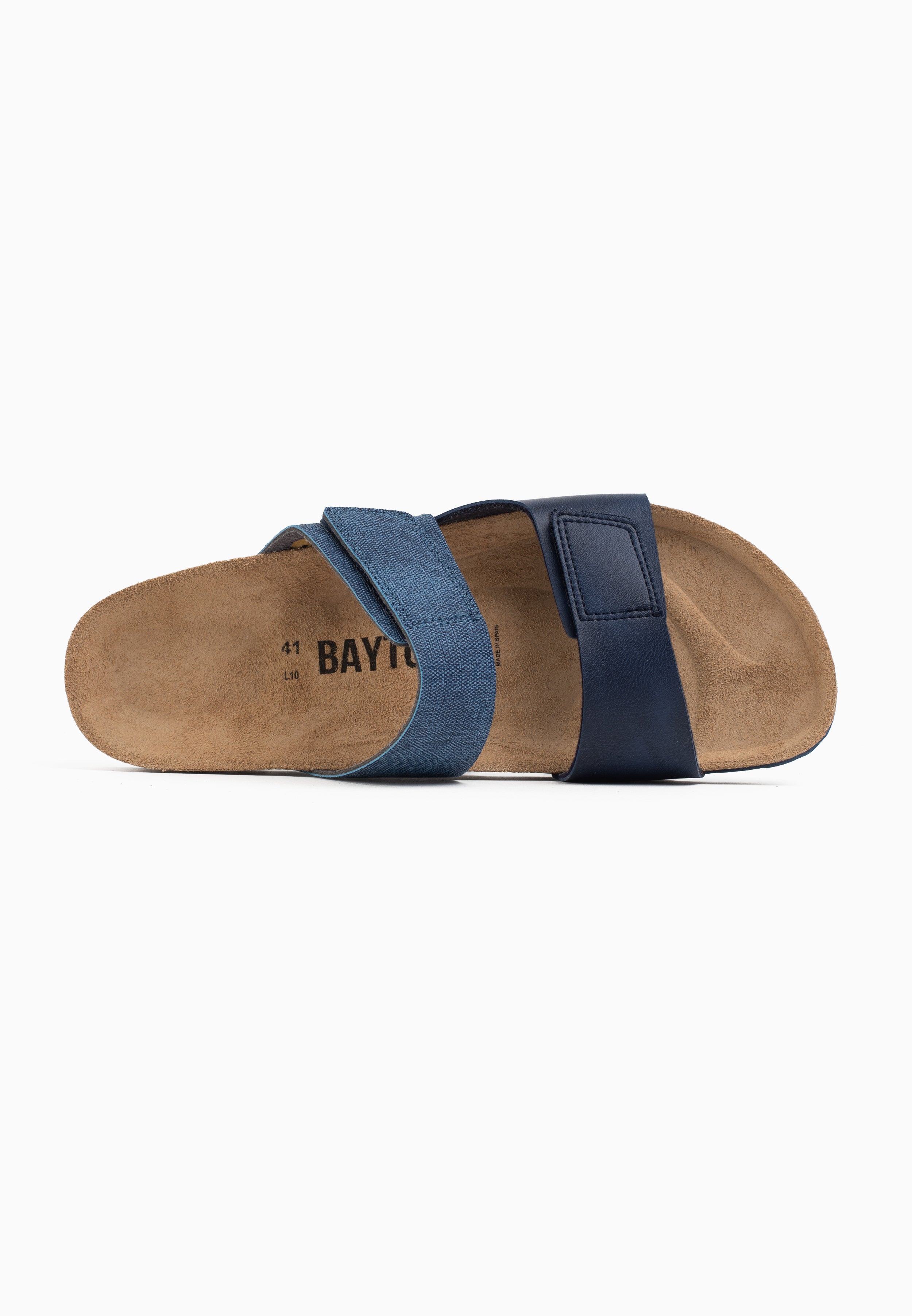 Gabian Navy Blue 2 Strap Sandals