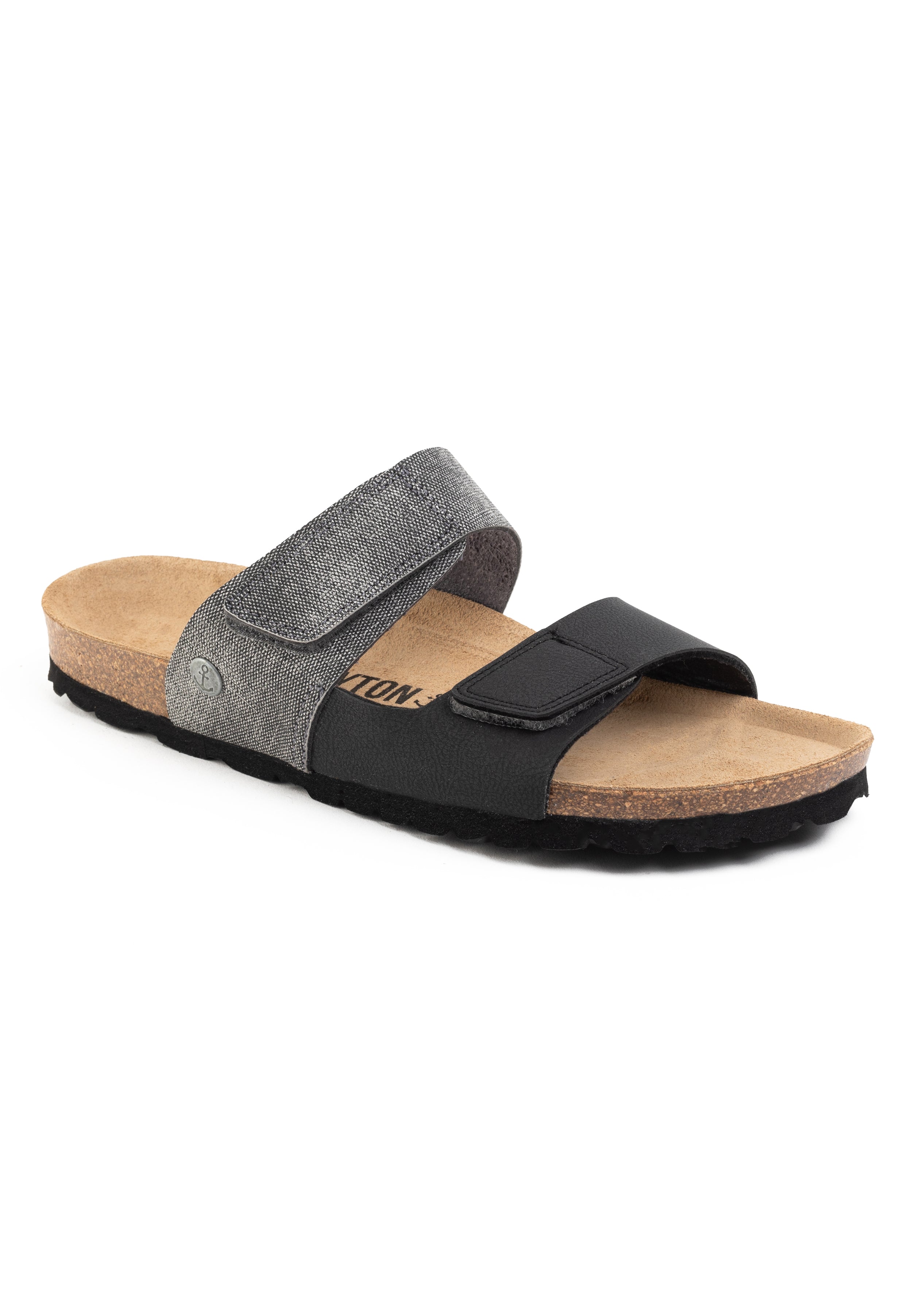 Sandalias Gabian 2 Tiras Gris