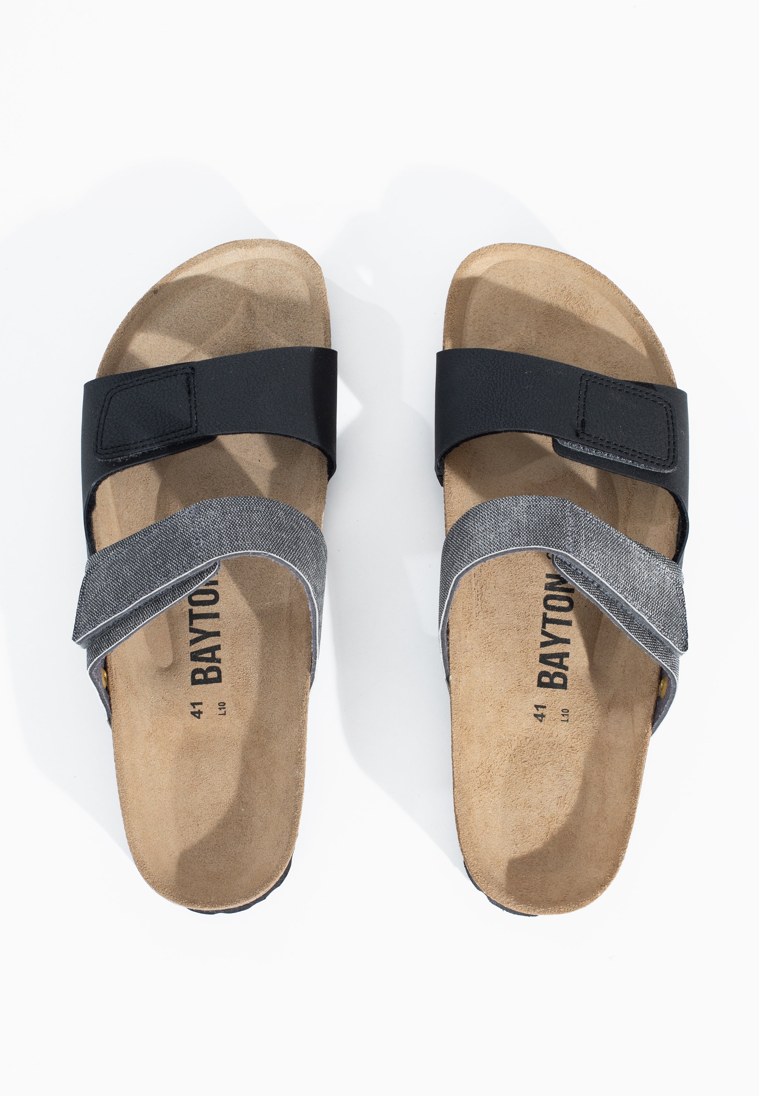 Gabian Grey 2 Strap Sandals