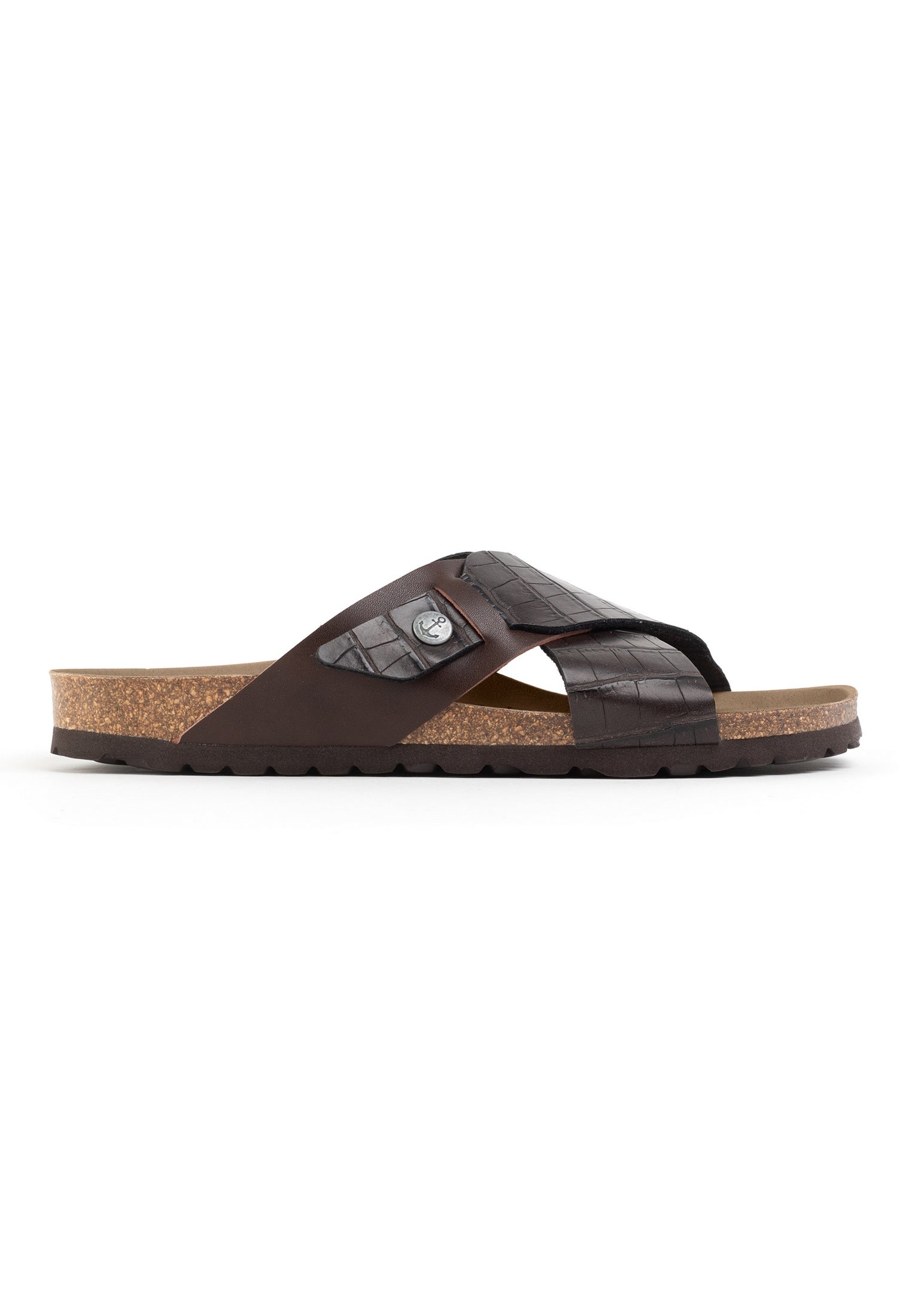 Gandhi Brown 2 Strap Sandals