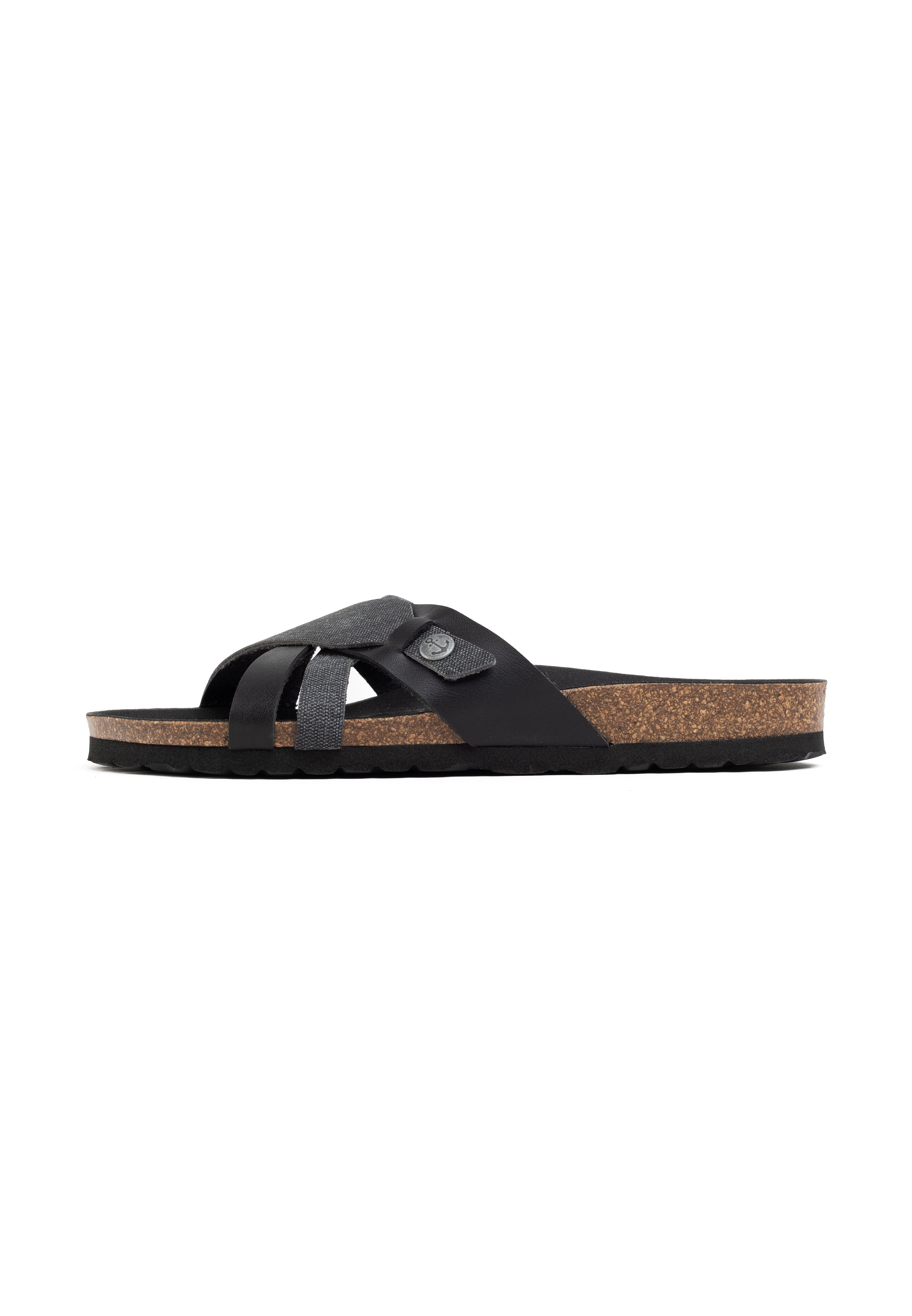 Sandalias Gatien 2 Tiras Negro