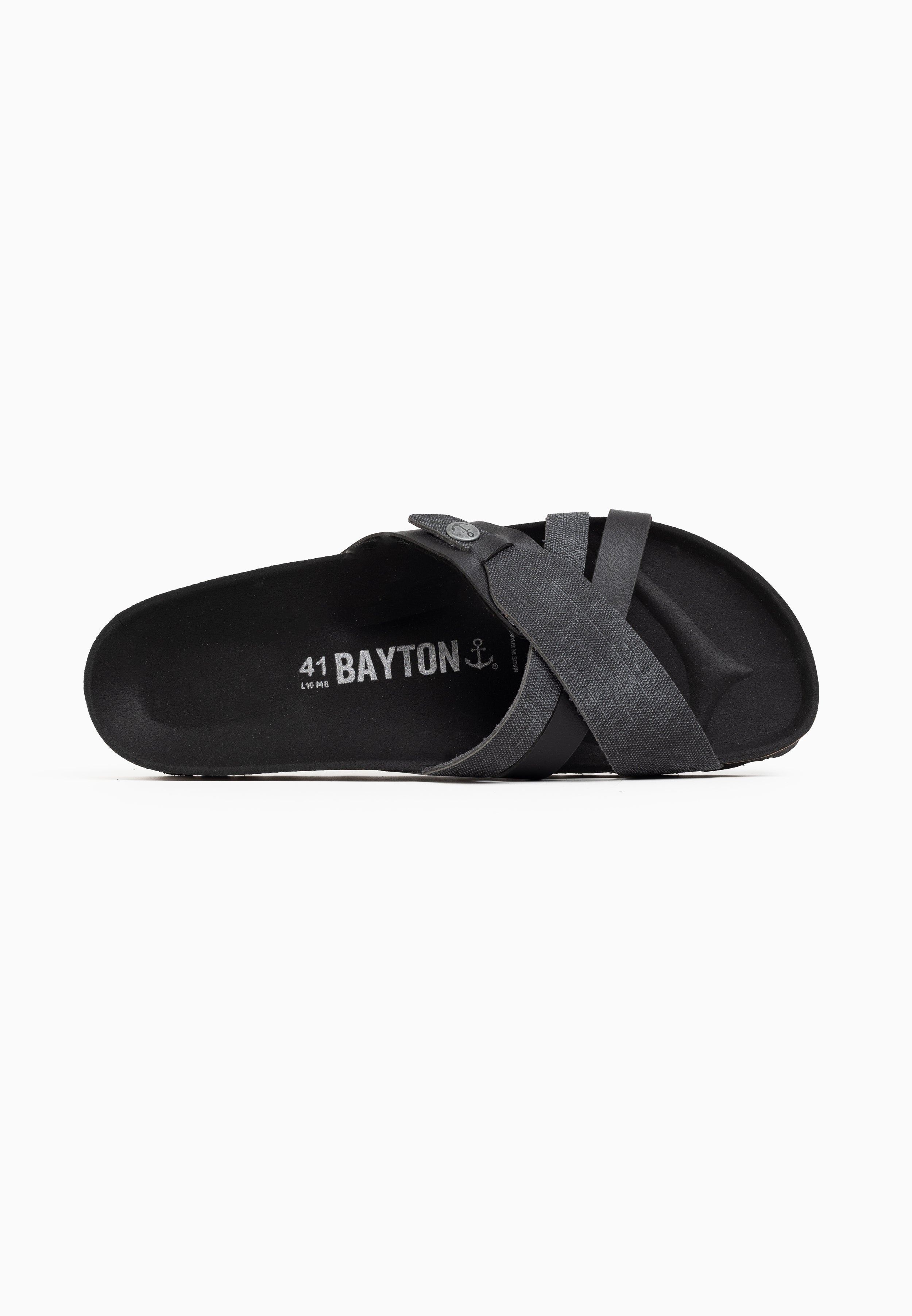 Sandalias Gatien 2 Tiras Negro