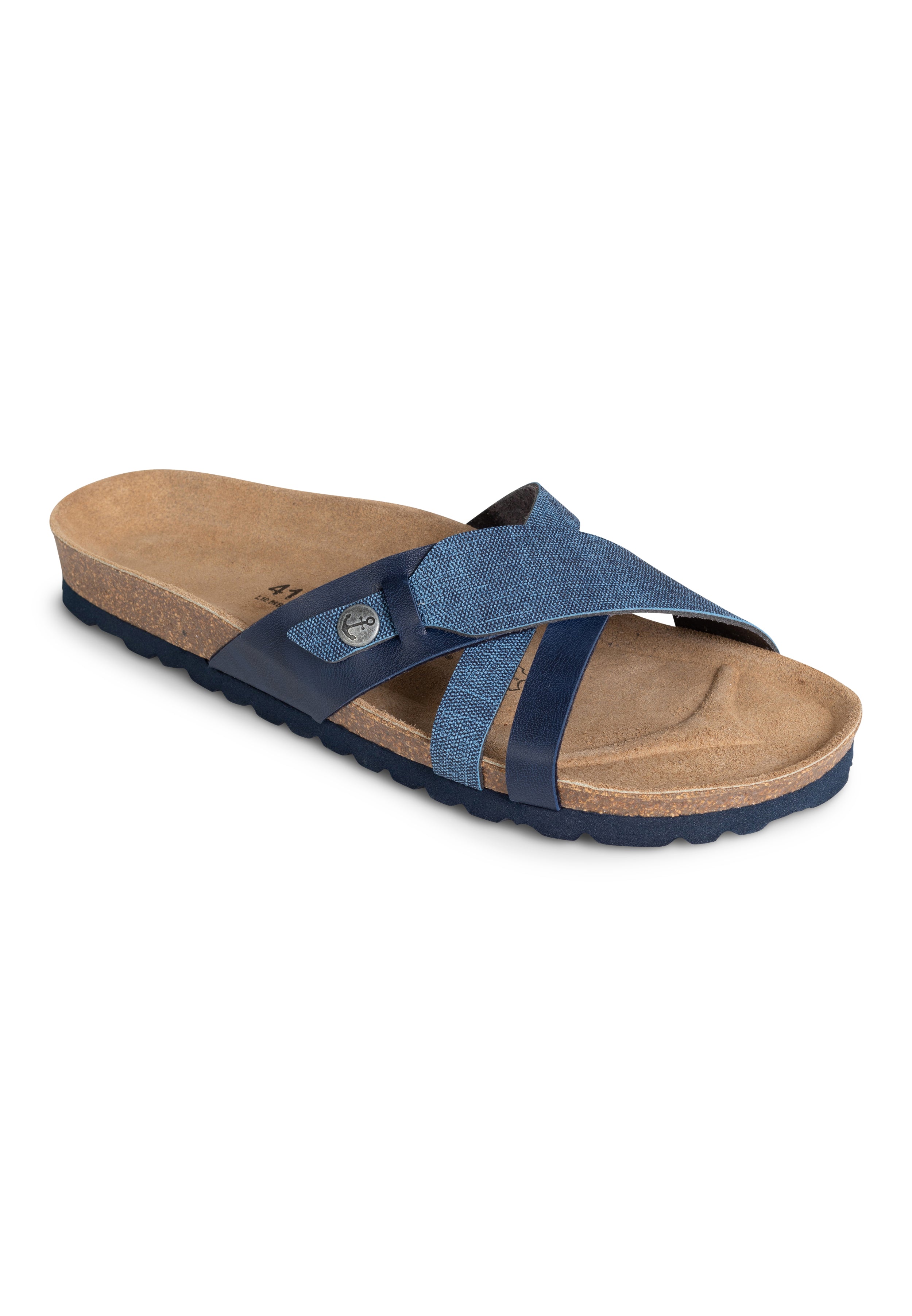 Sandales Gatien Bleu Marine Multi-Brides