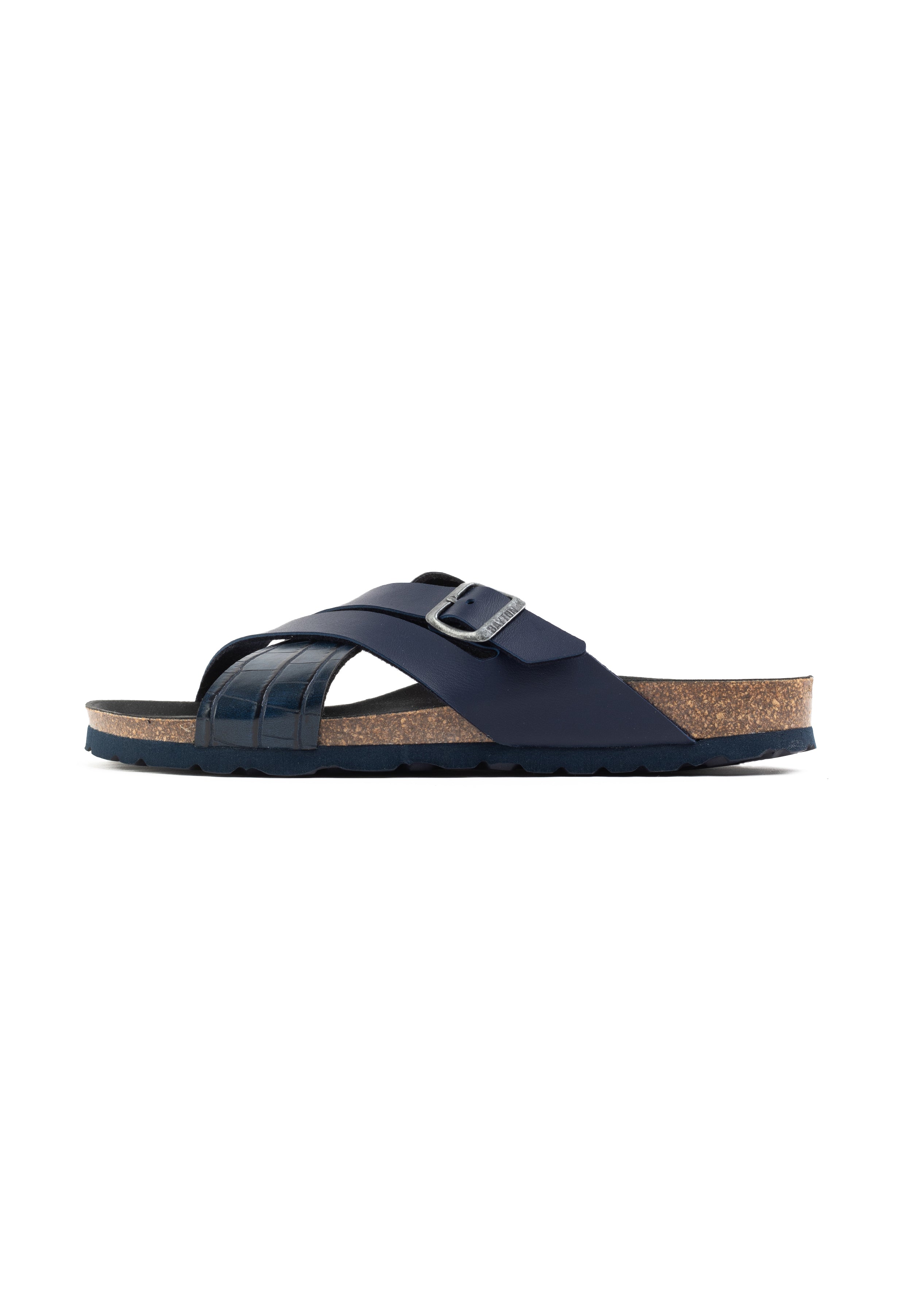 Sandales Gautier Bleu Marine Multi-Brides