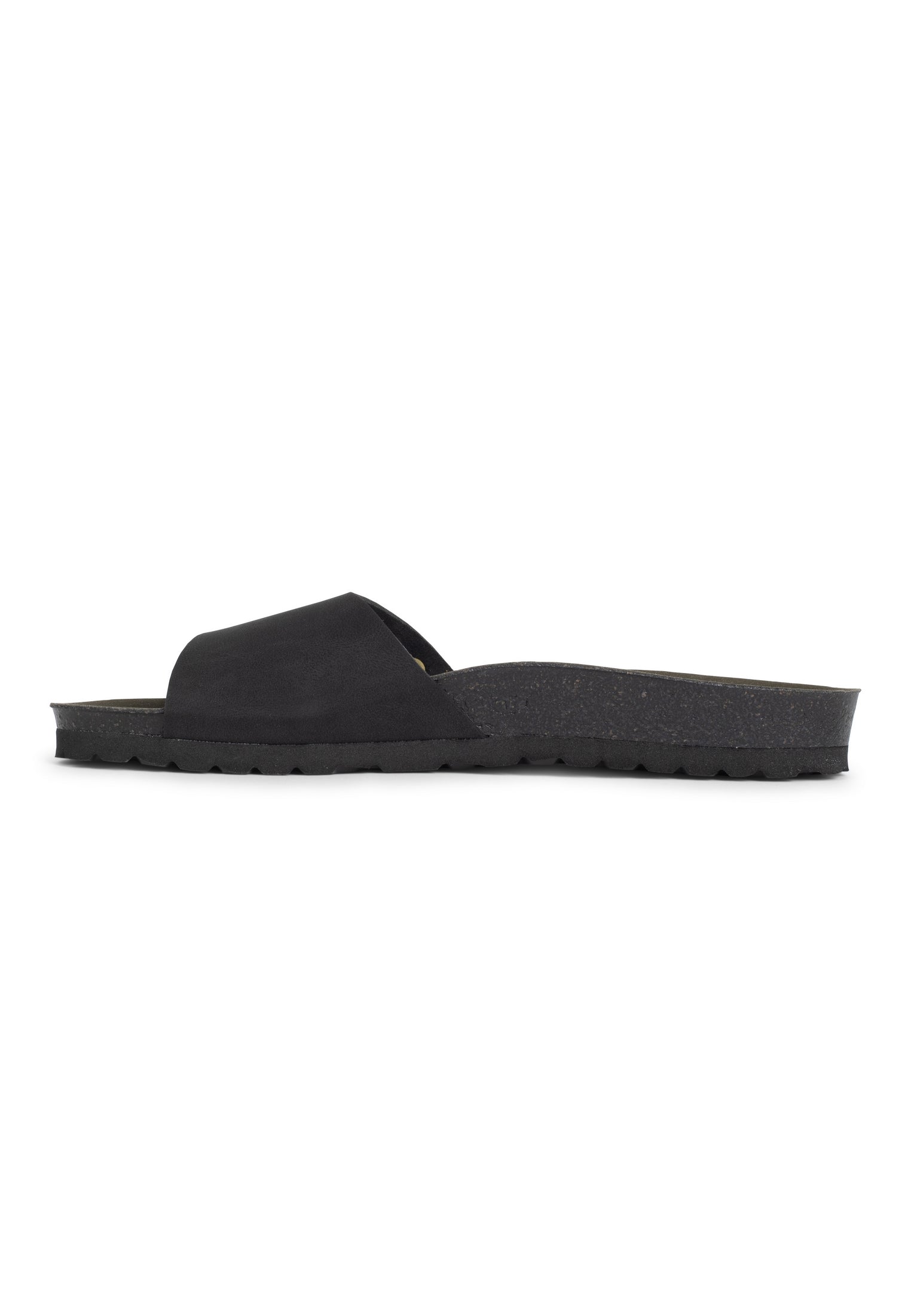 Gecko Black 1 Strap Sandals