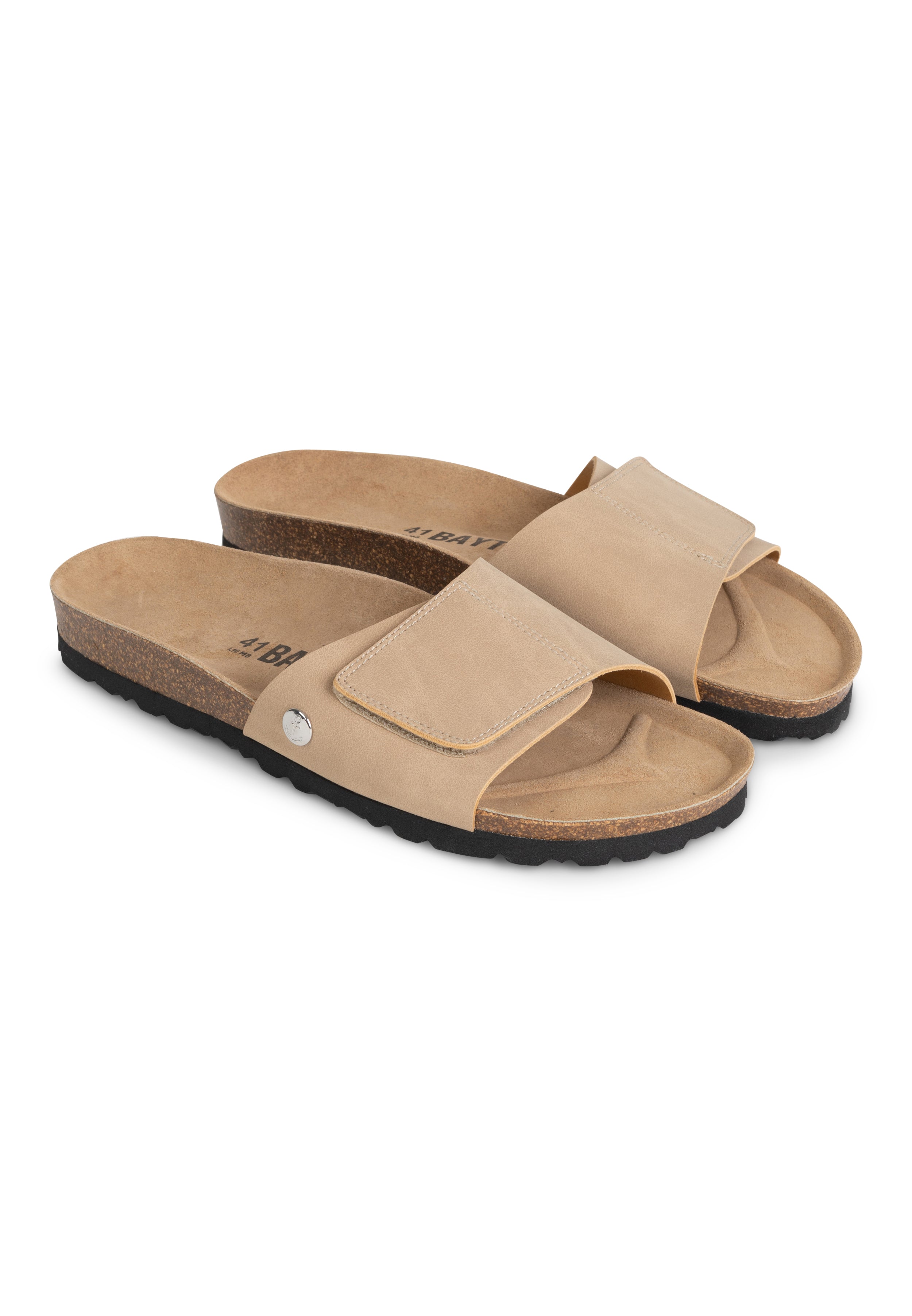 Gwenn Beige 1 Strap Sandals