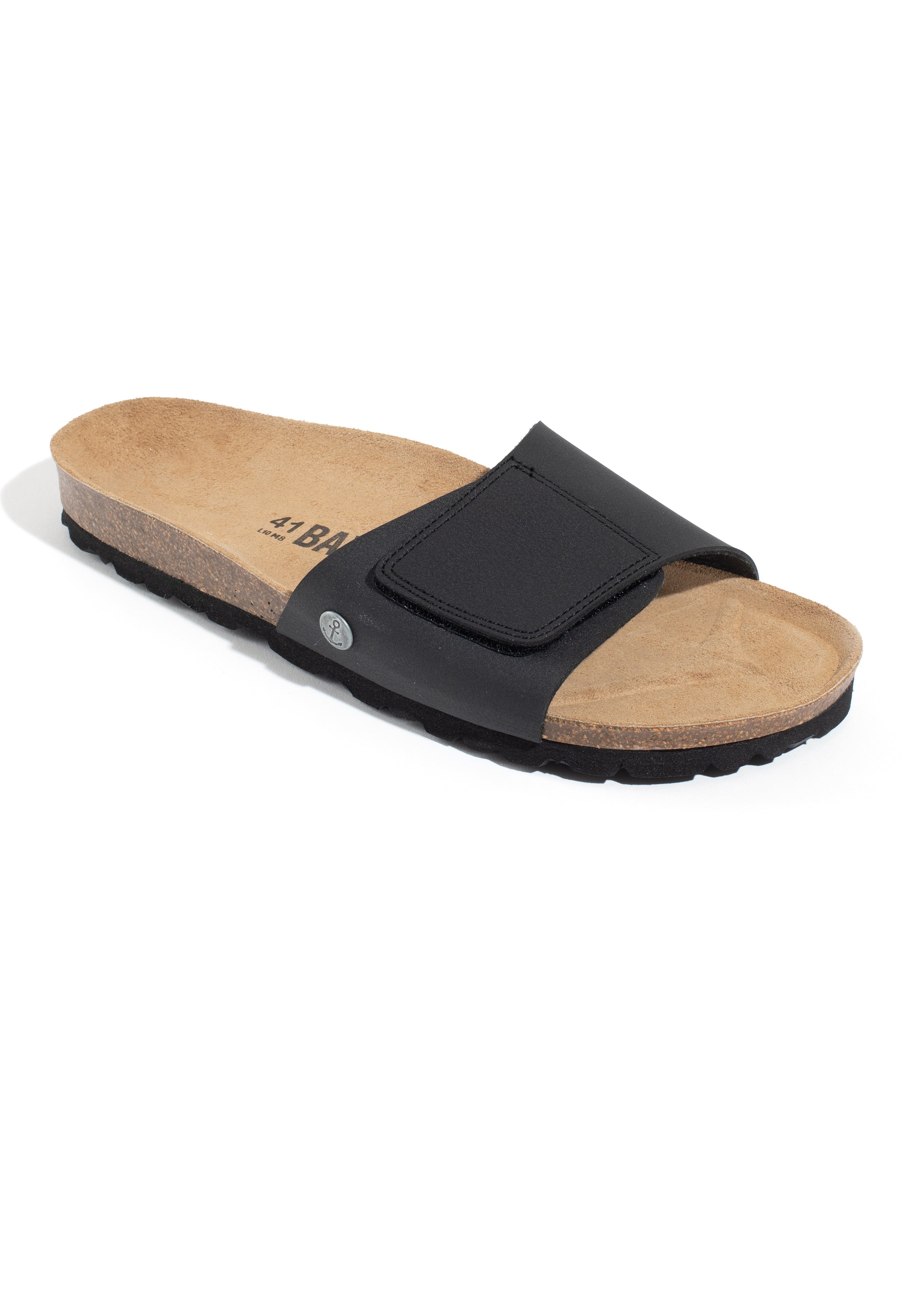 Sandalias Gwenn 1 Correa Negro