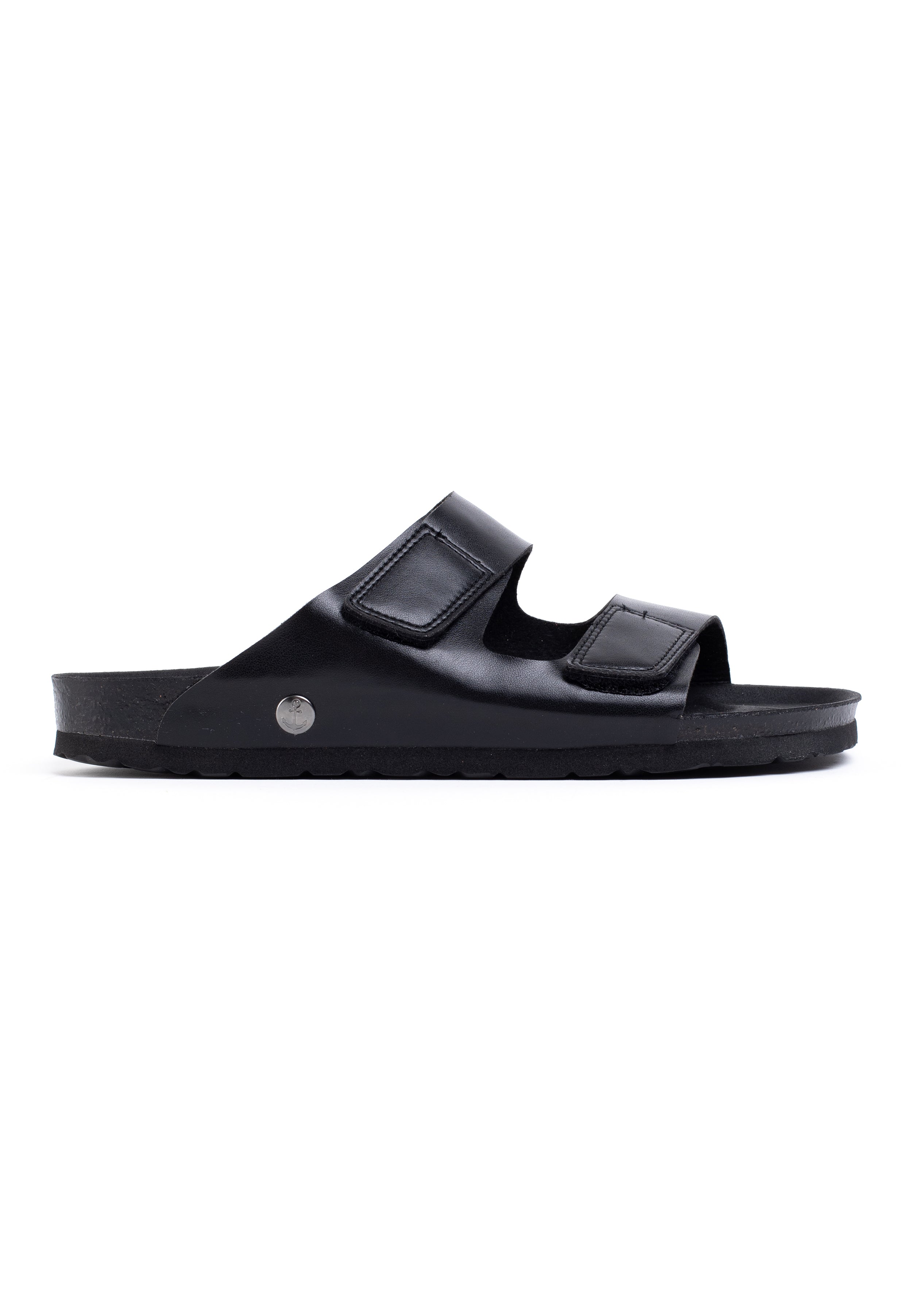 Black Marine 2 Strap Sandals