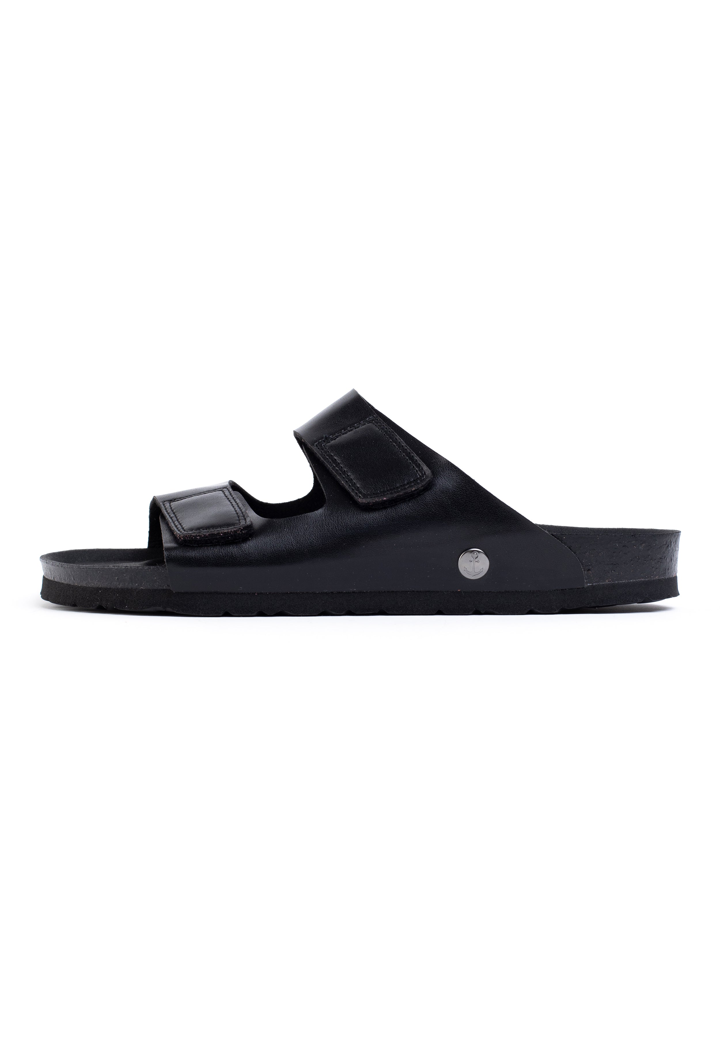 Sandalias Marineras 2 Tiras Negro