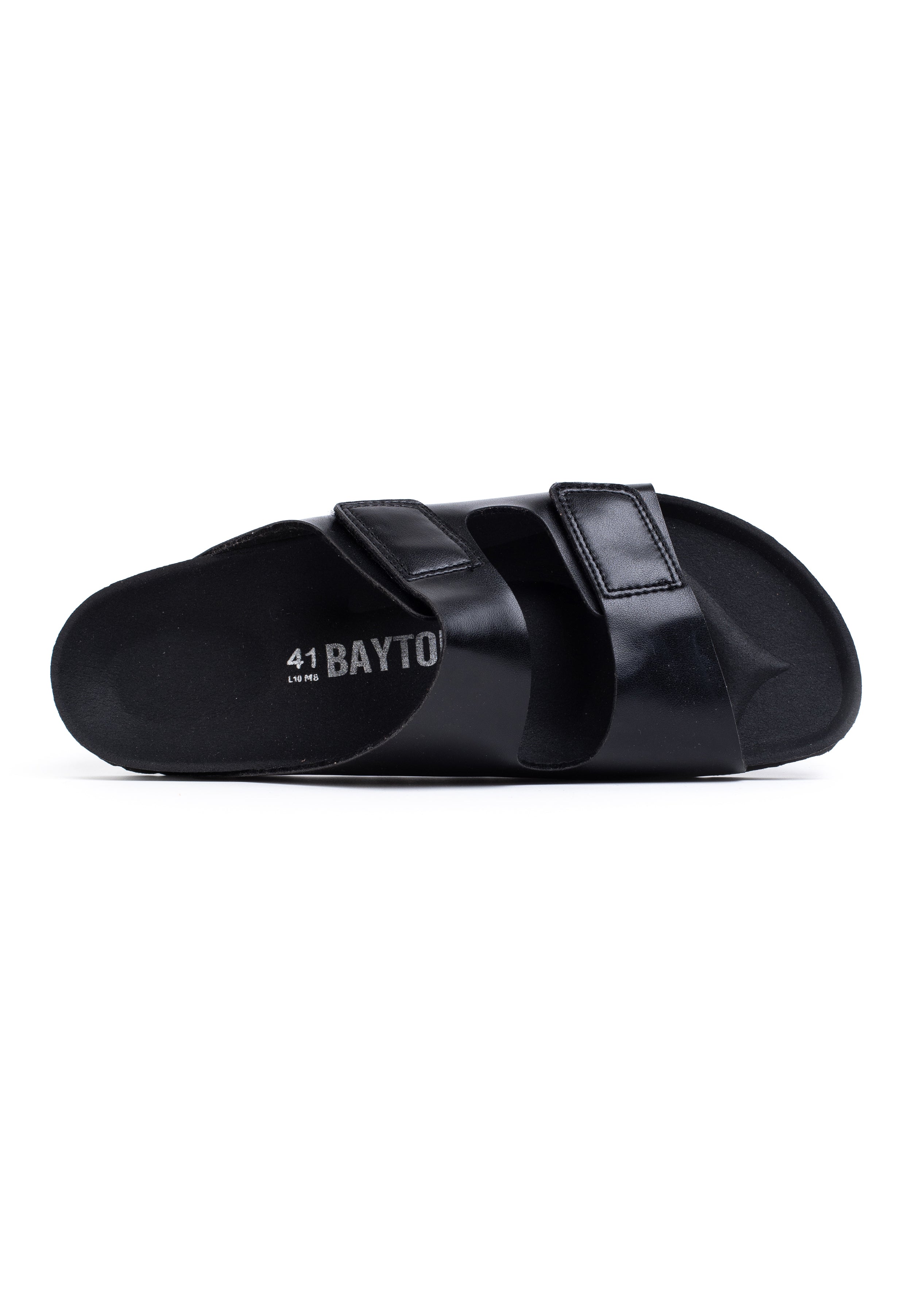 Black Marine 2 Strap Sandals