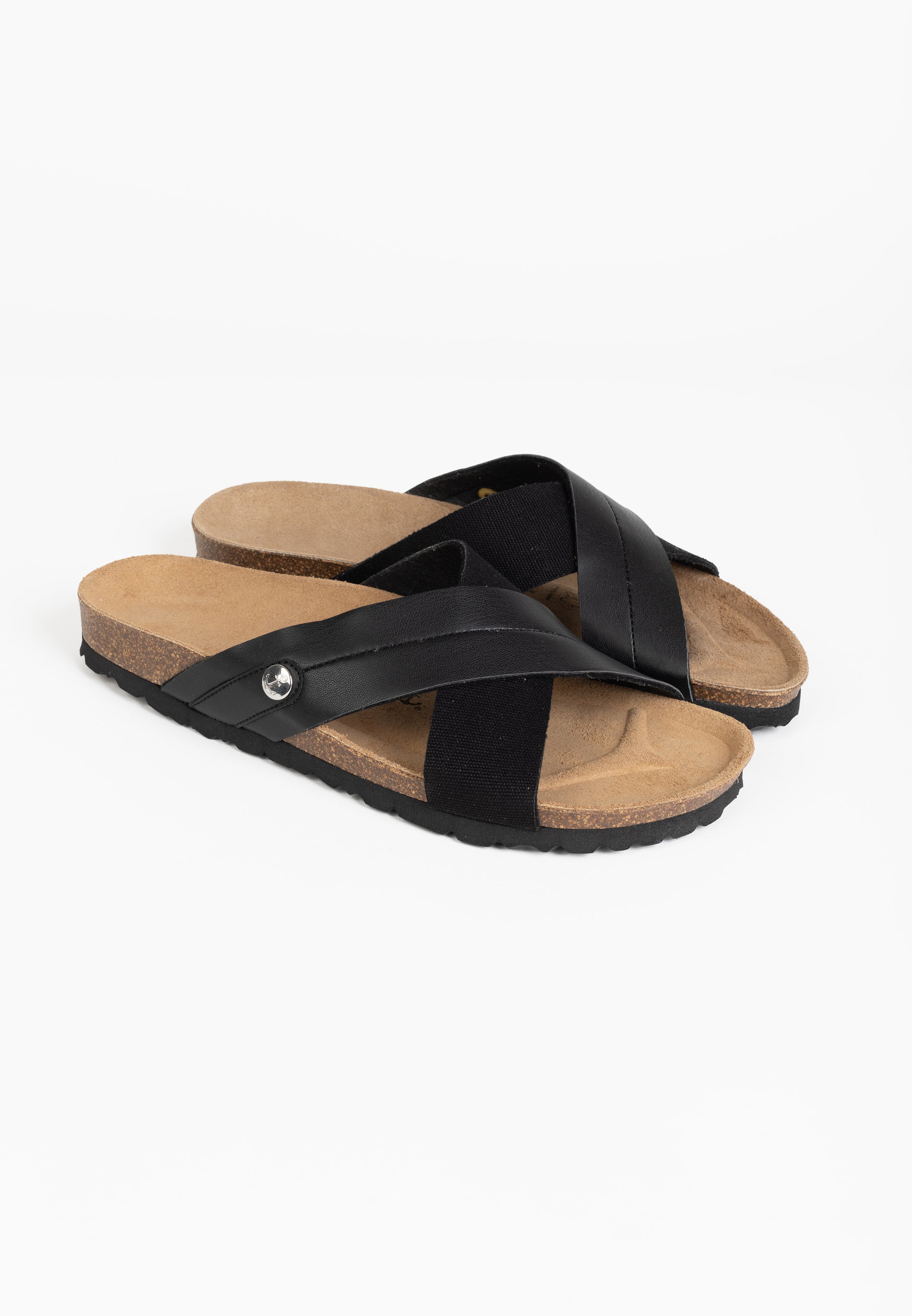 Sandalias Mimizan 2 Tiras Negro