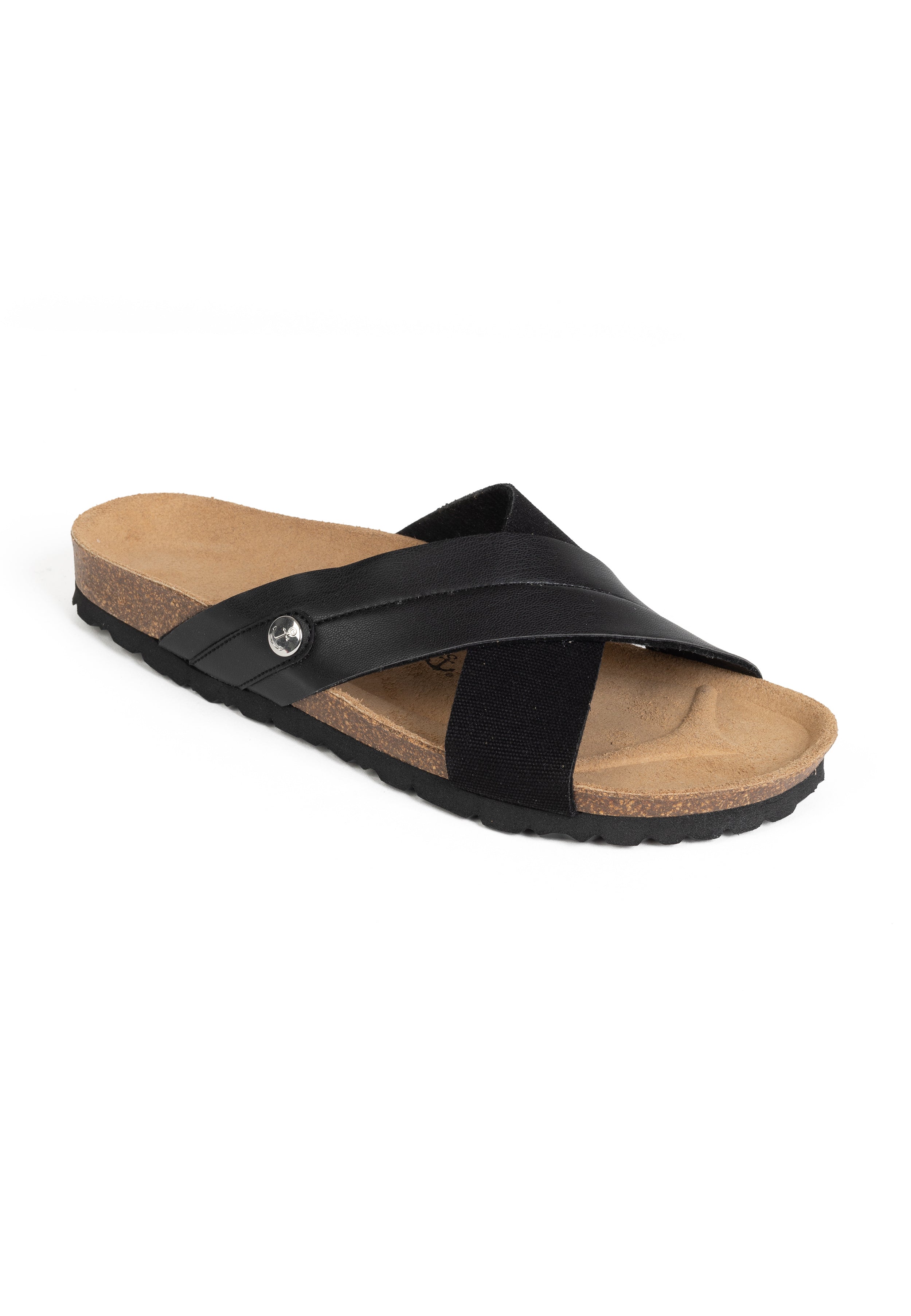 Sandalias Mimizan 2 Tiras Negro