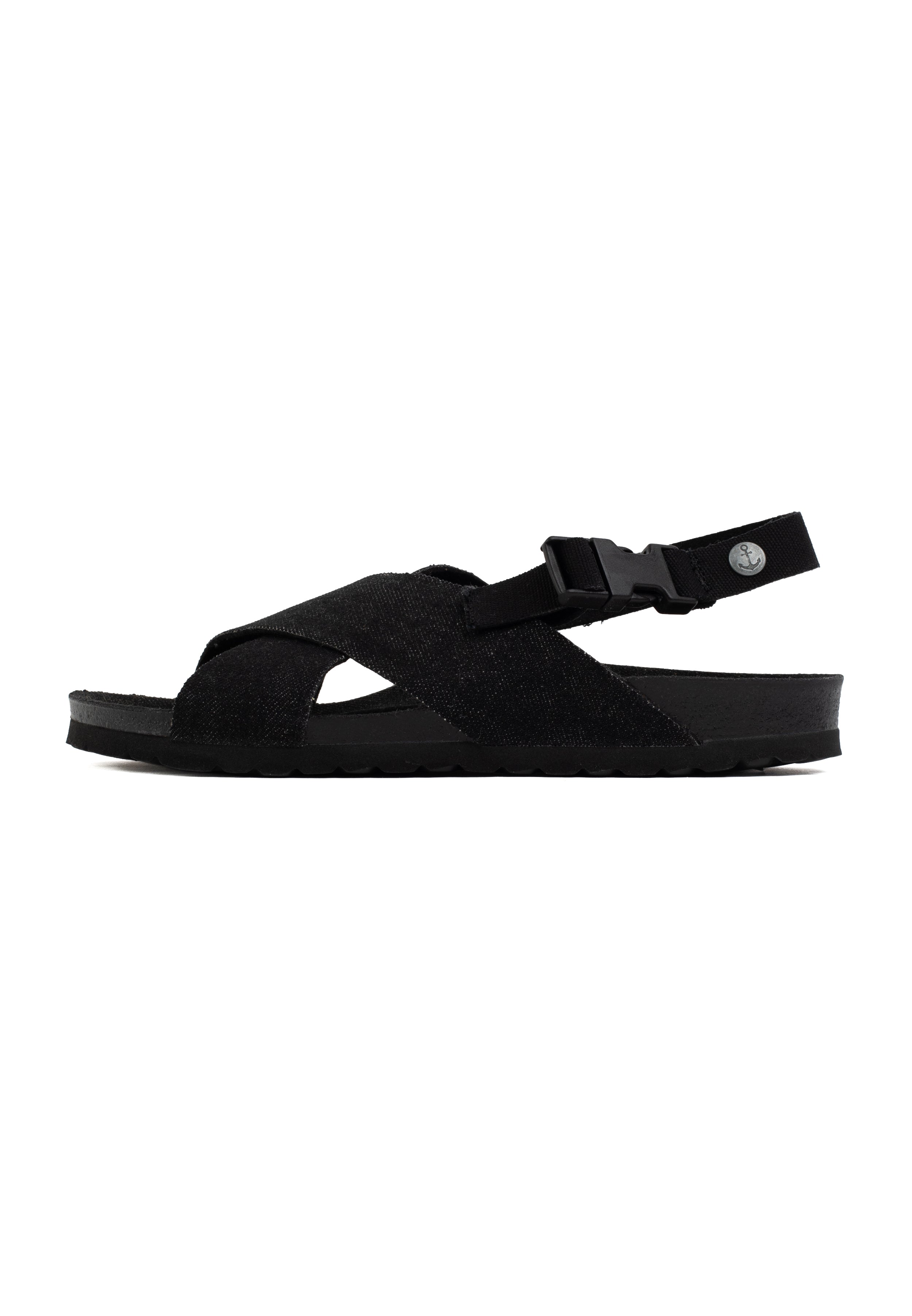 Sandalias San Multinovias Denim Negro