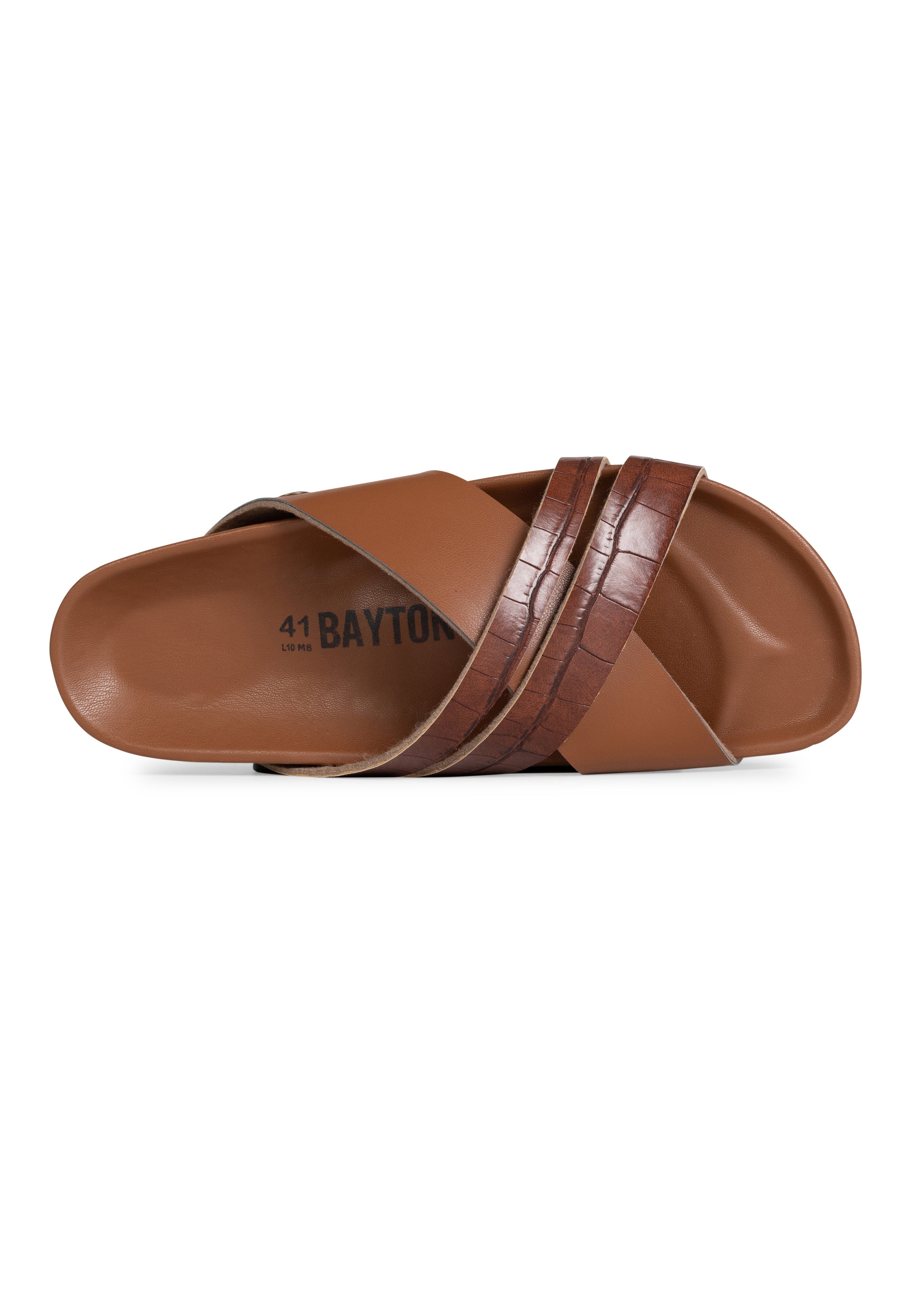 Conrad Brown Multi-Strap Sandals