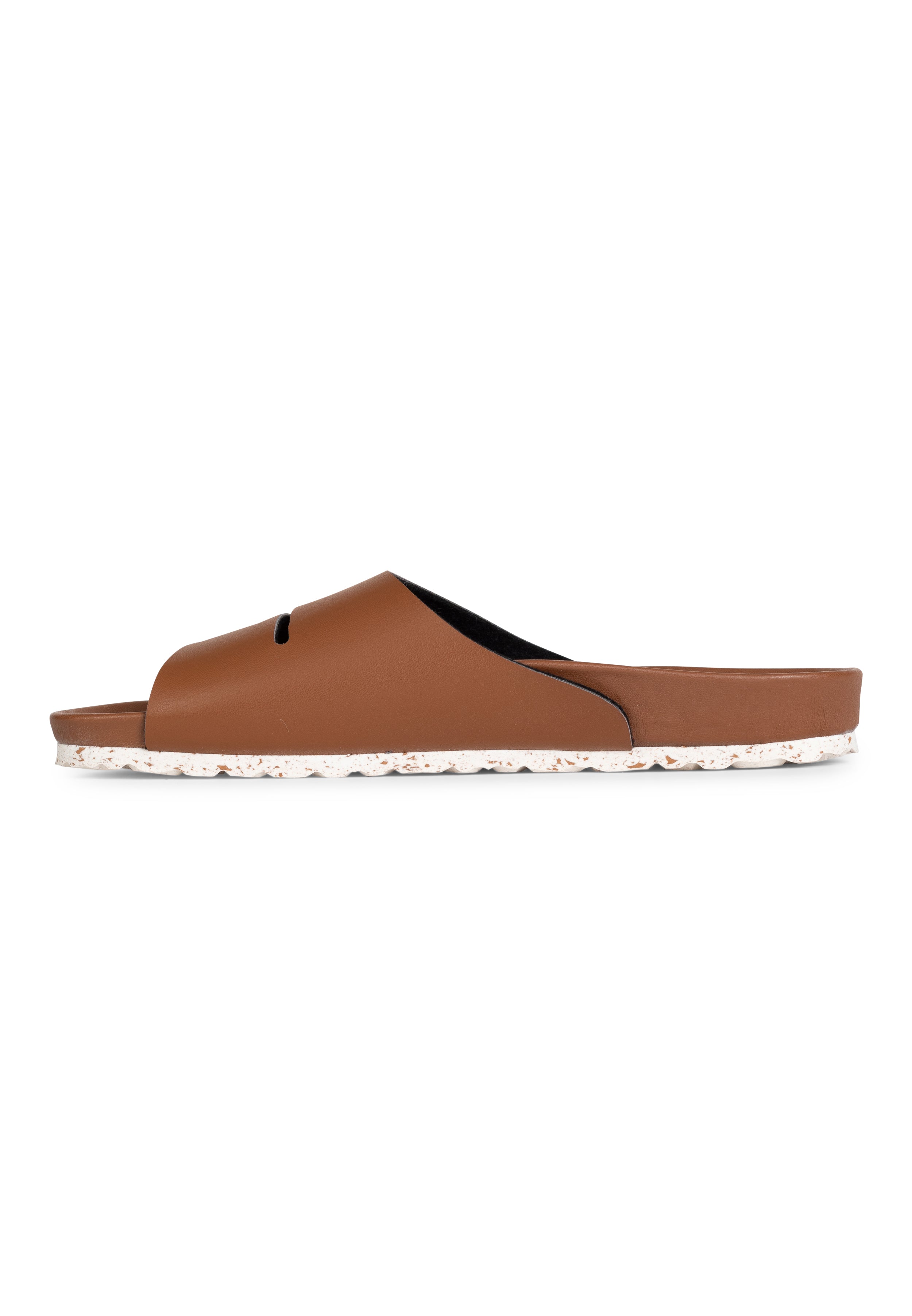 Cordero Brown 2 Strap Sandals