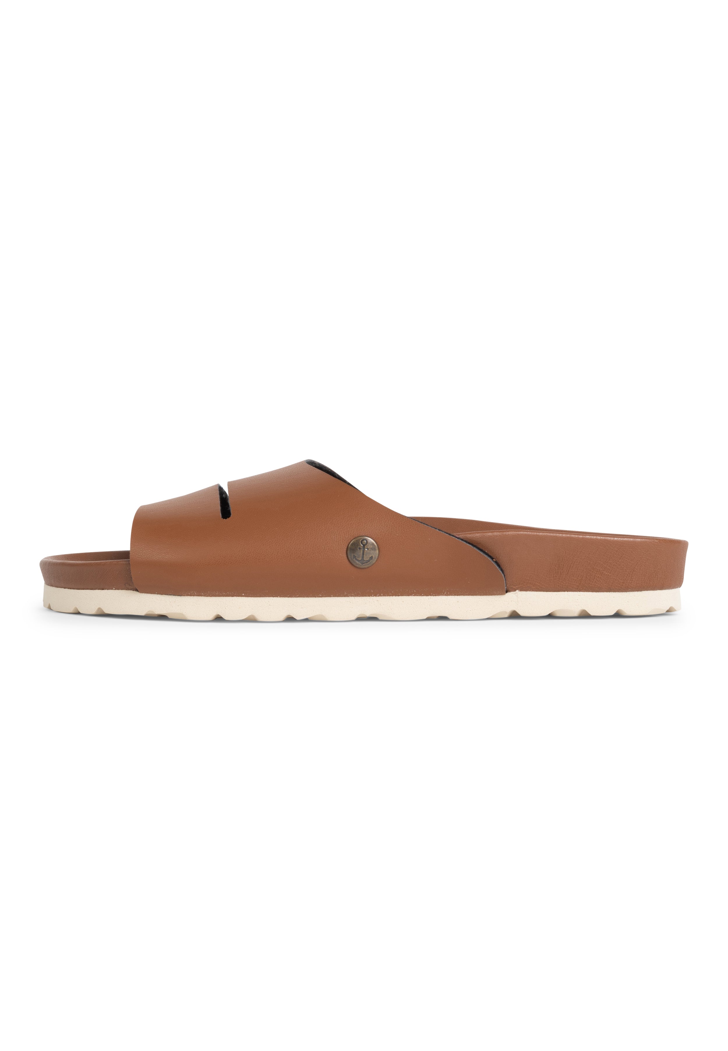 Cordero Brown 2 Strap Sandals