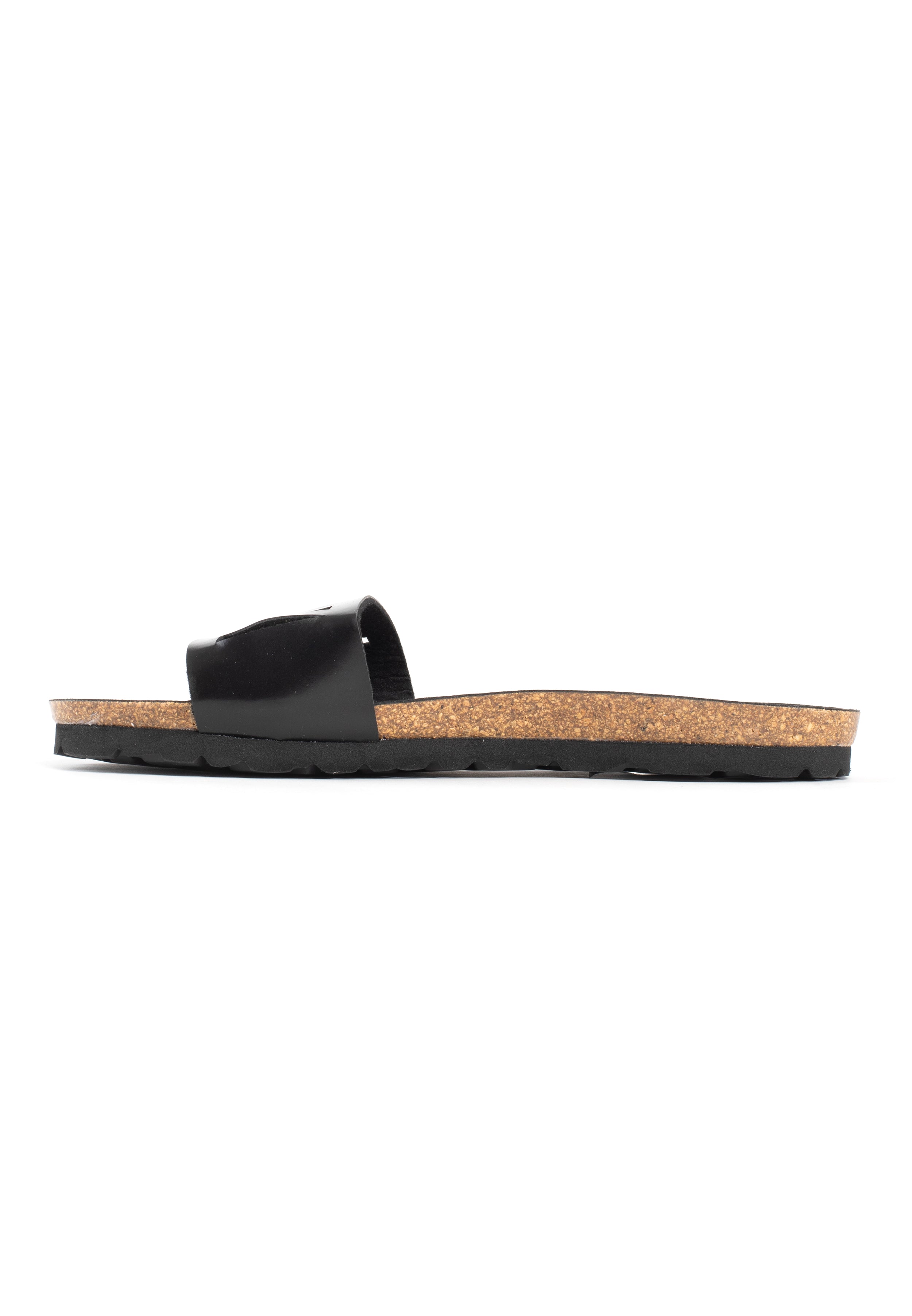 Black Symbol Sandals