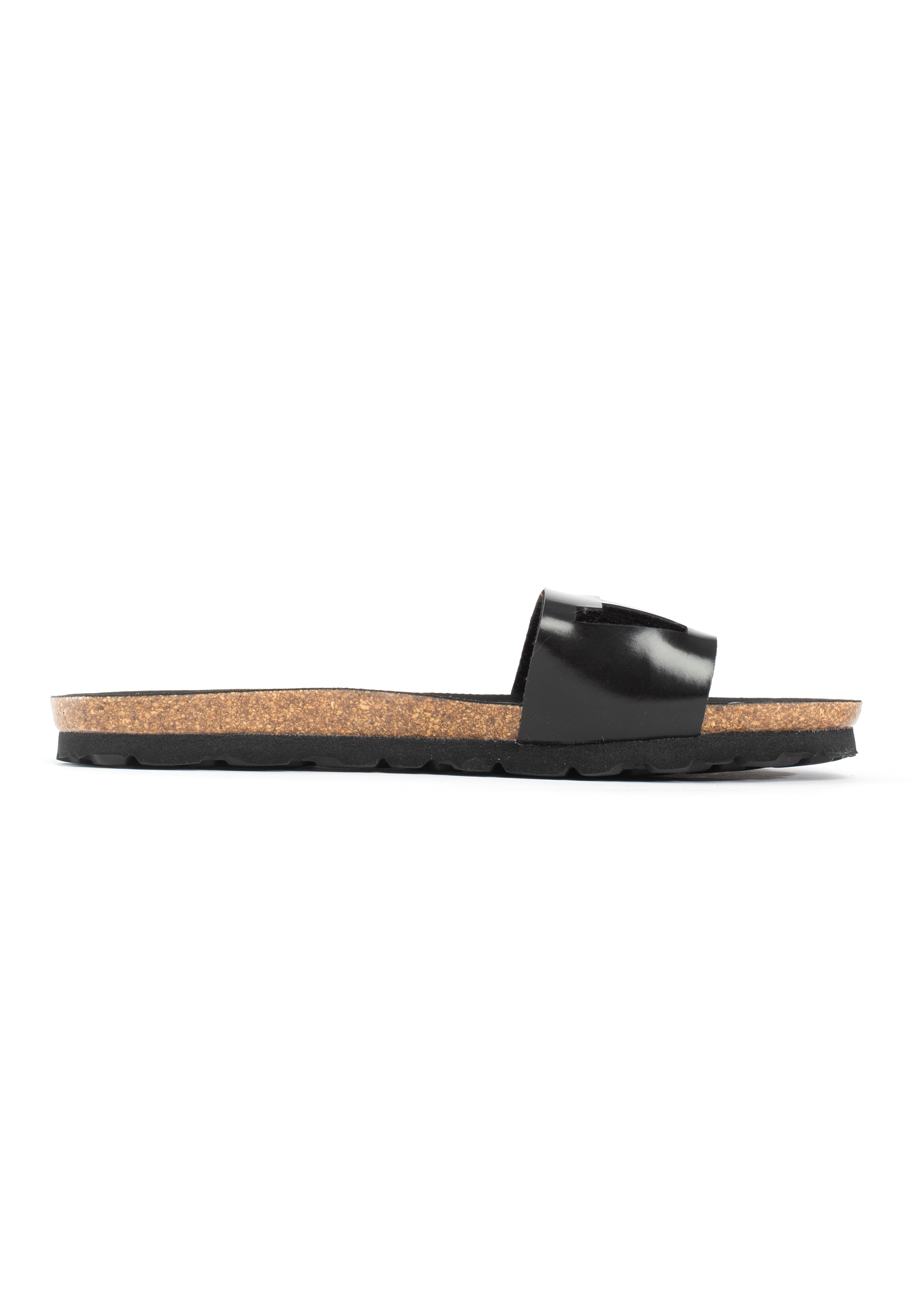 Black Symbol Sandals