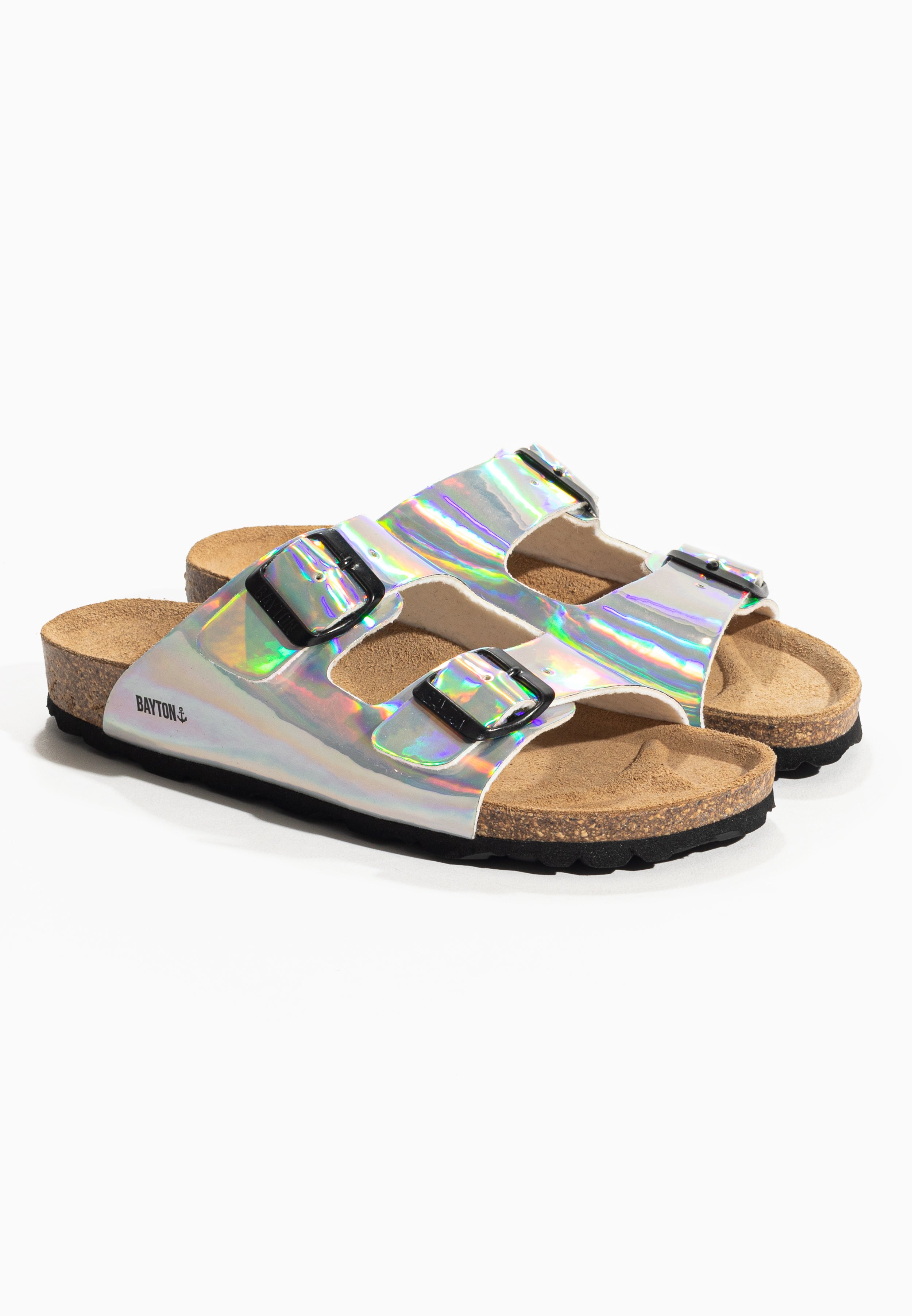 Tracy Holographic Sandals