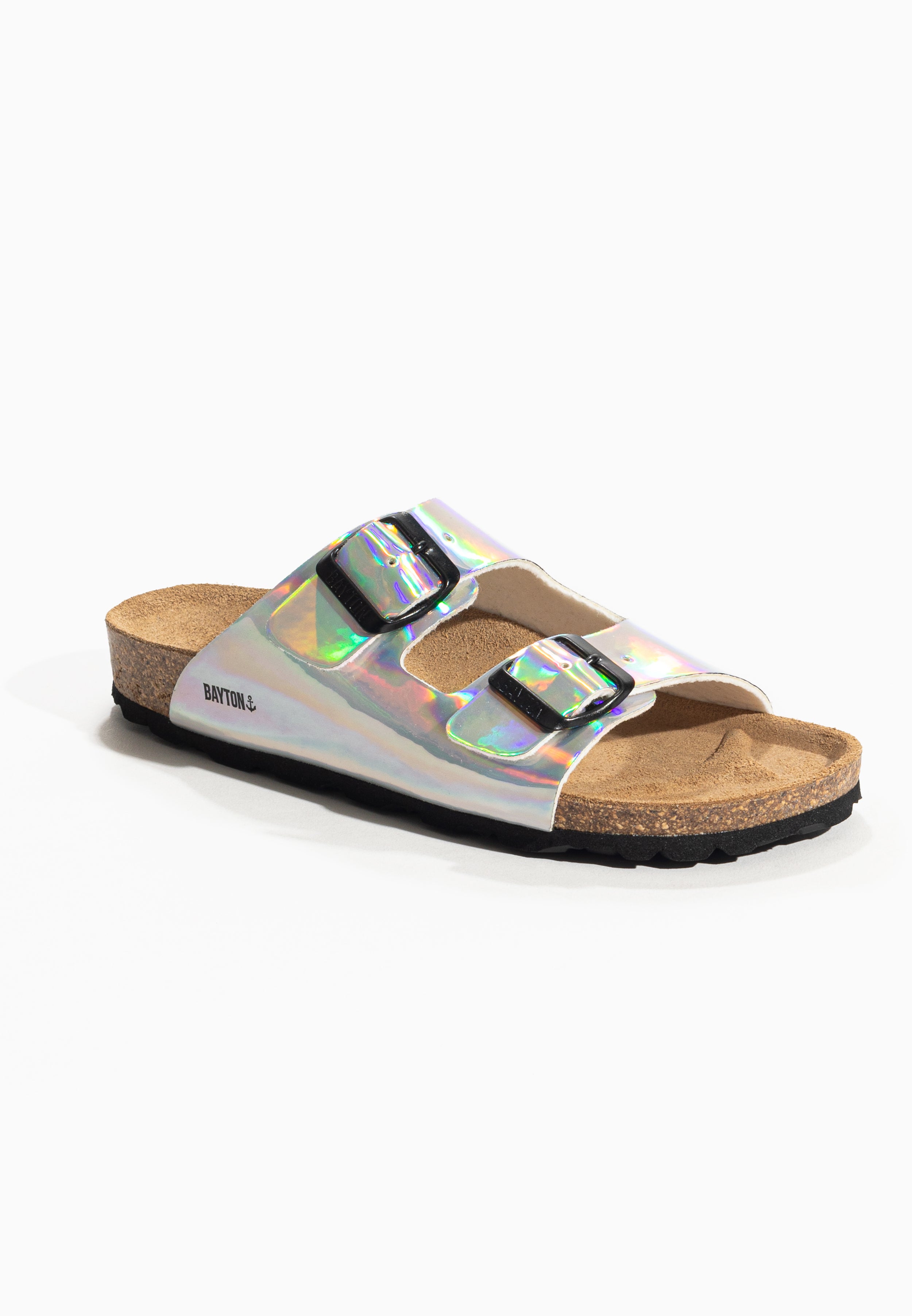 Tracy Holographic Sandals