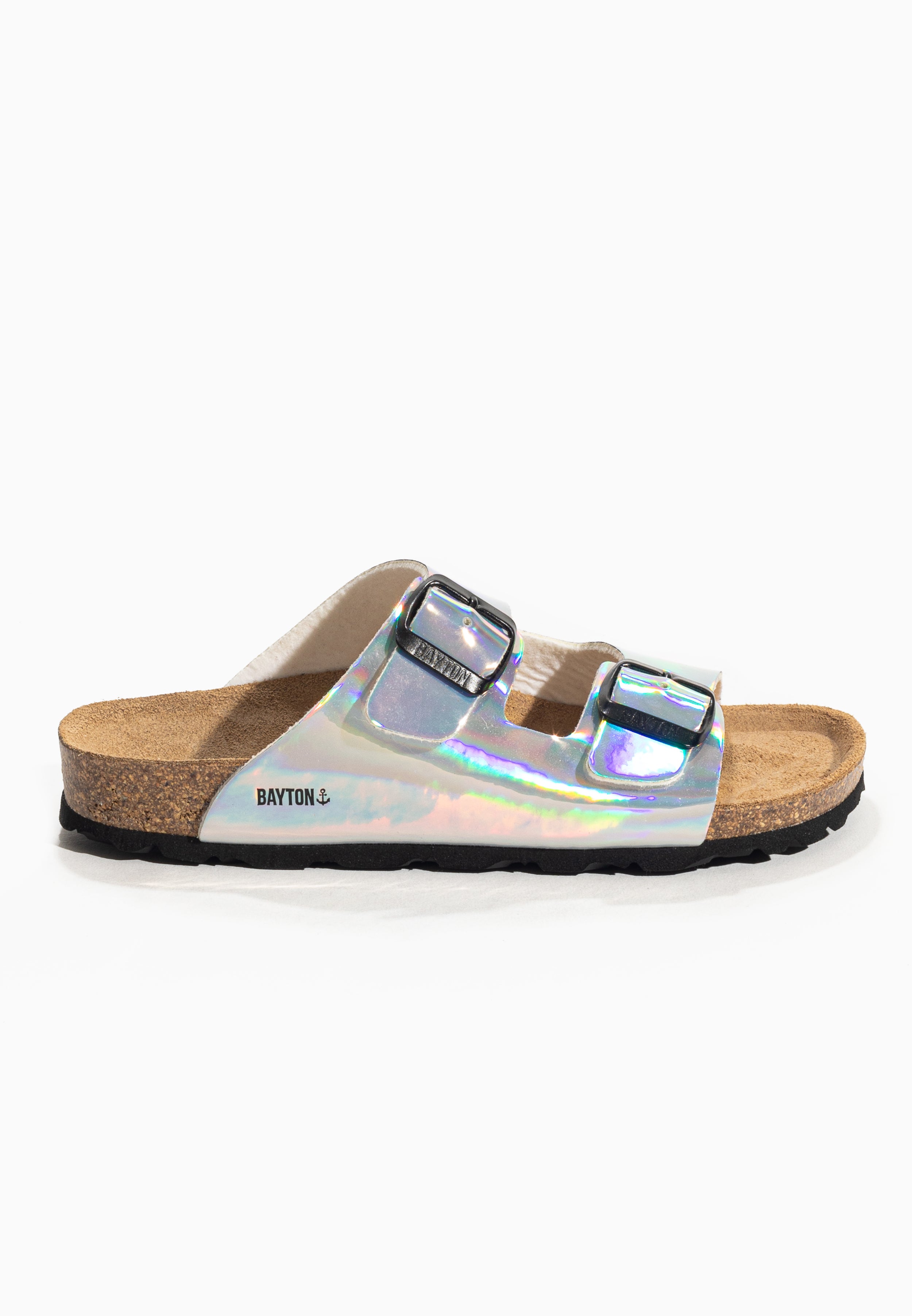 Tracy Holographic Sandals