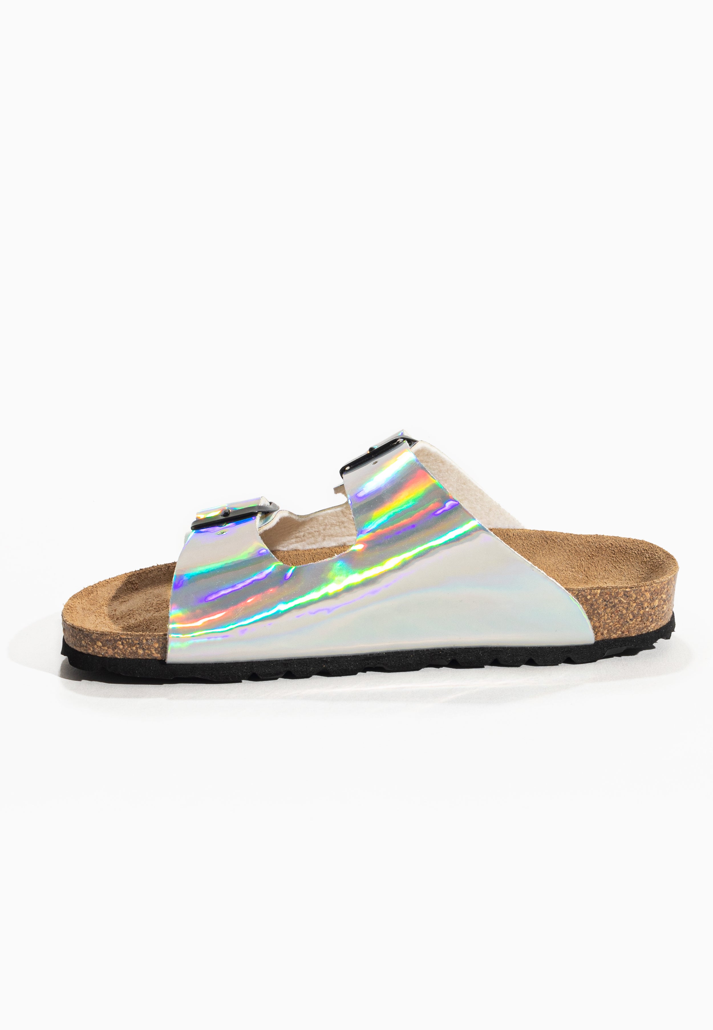 Tracy Holographic Sandals