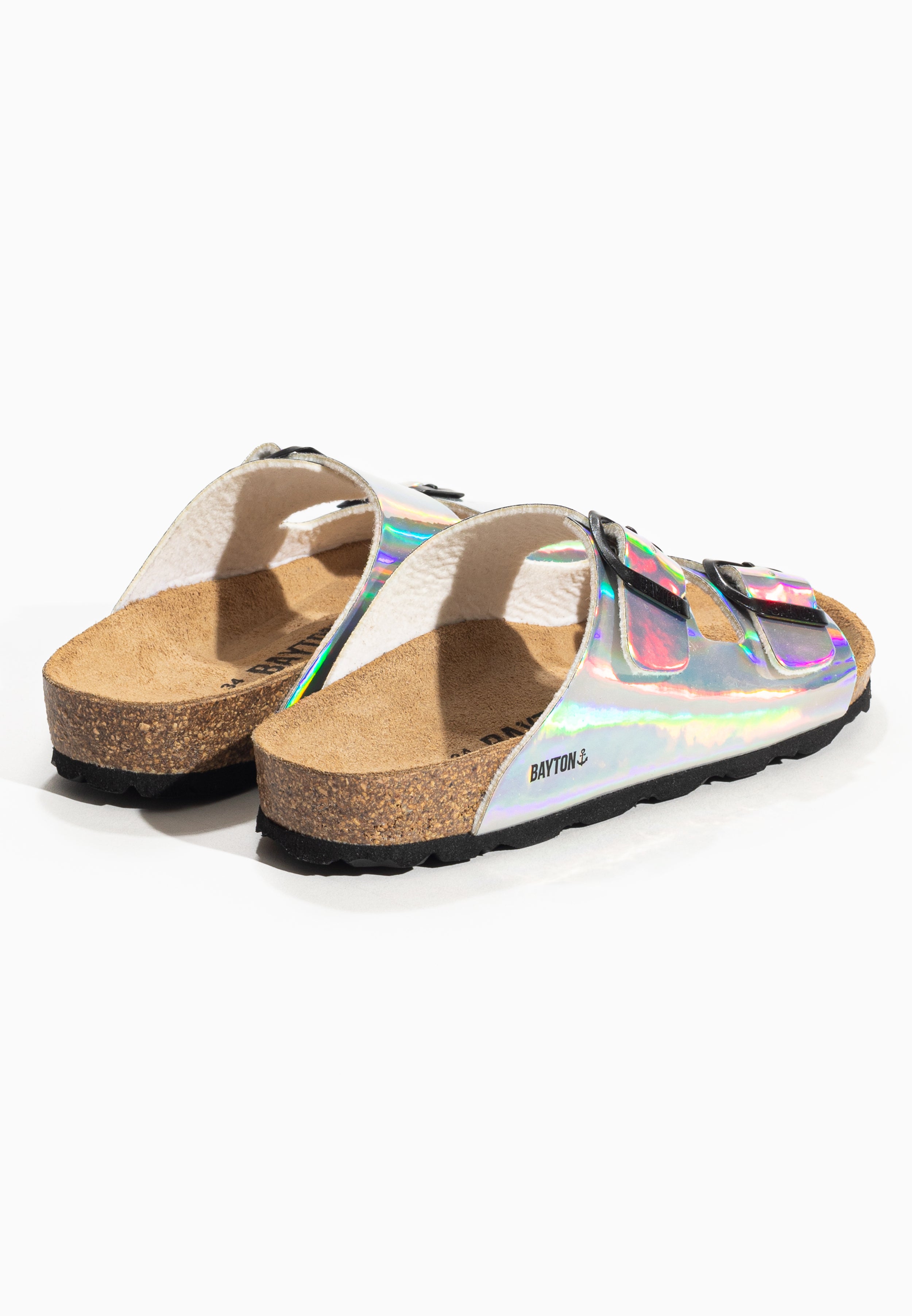 Tracy Holographic Sandals