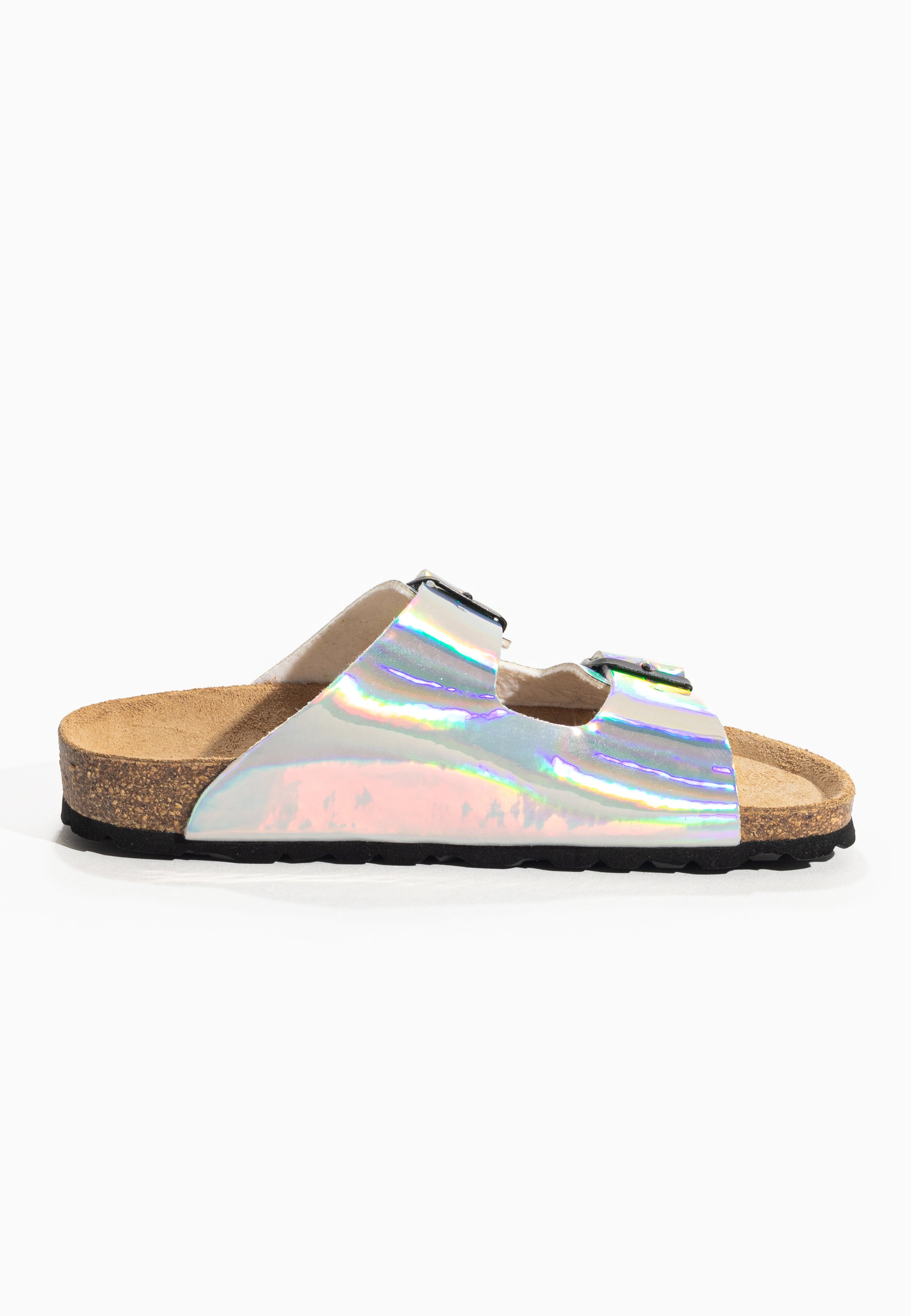 Tracy Holographic Sandals