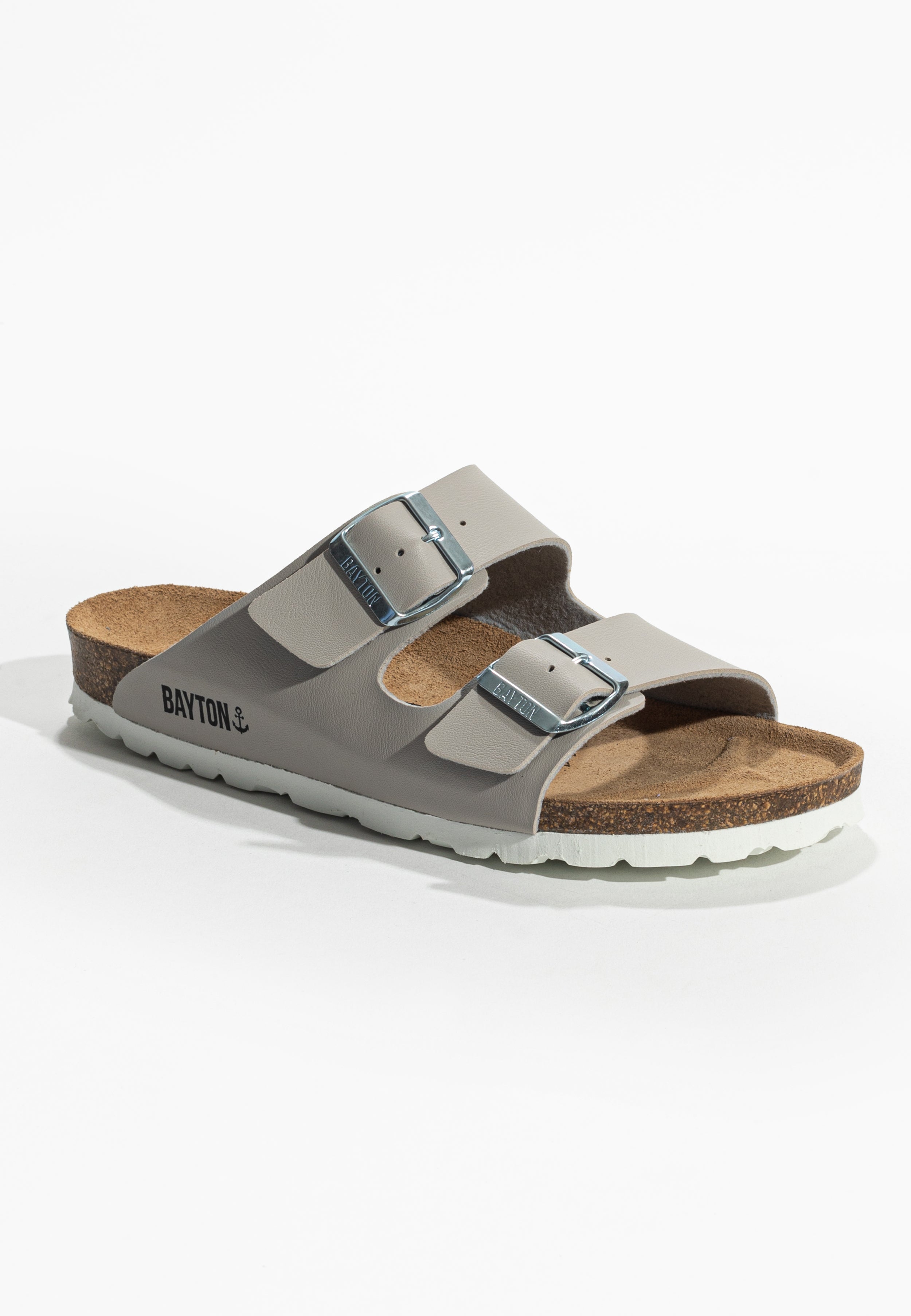 Tracy Grey 2 Strap Sandals