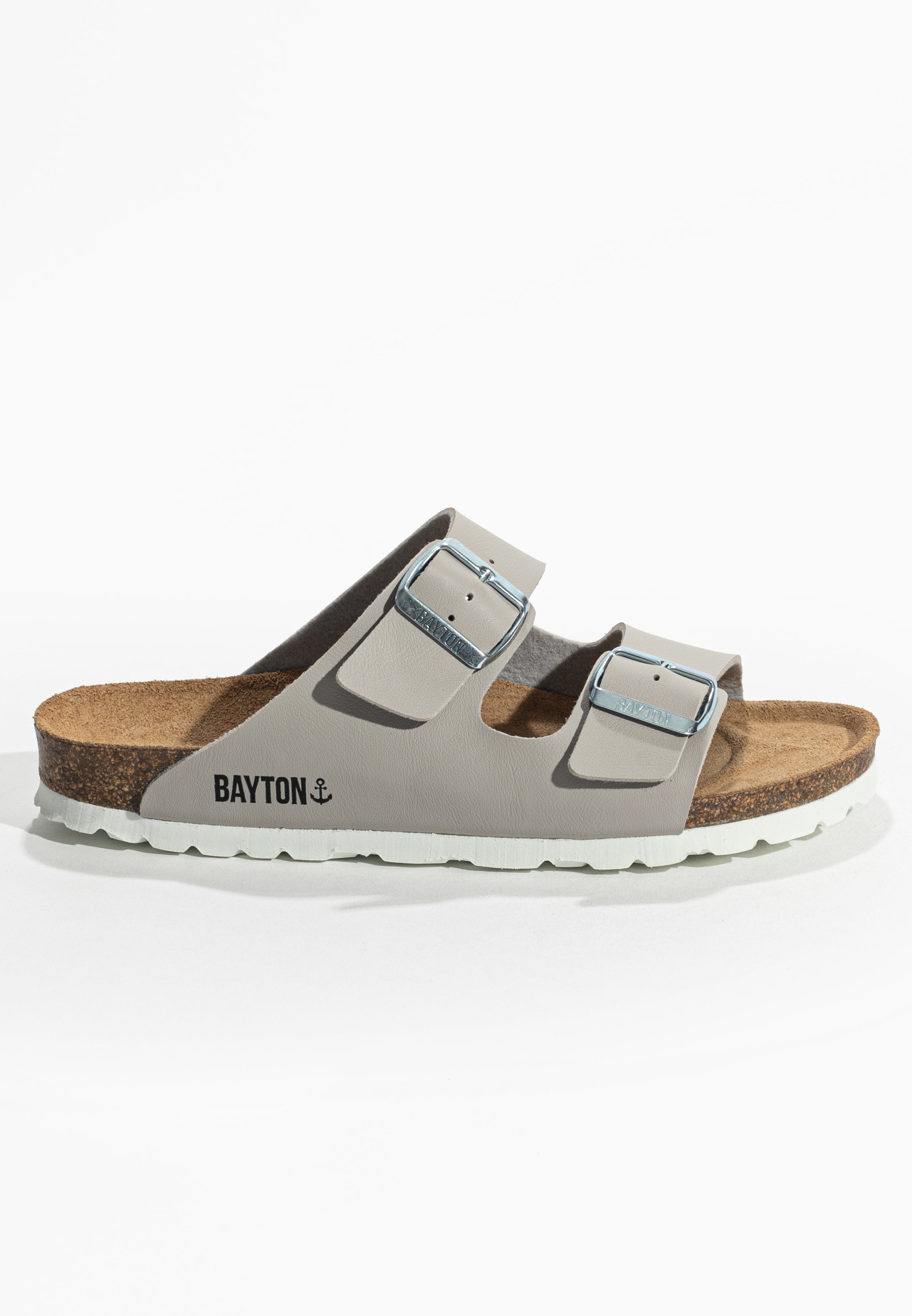 Tracy Grey 2 Strap Sandals