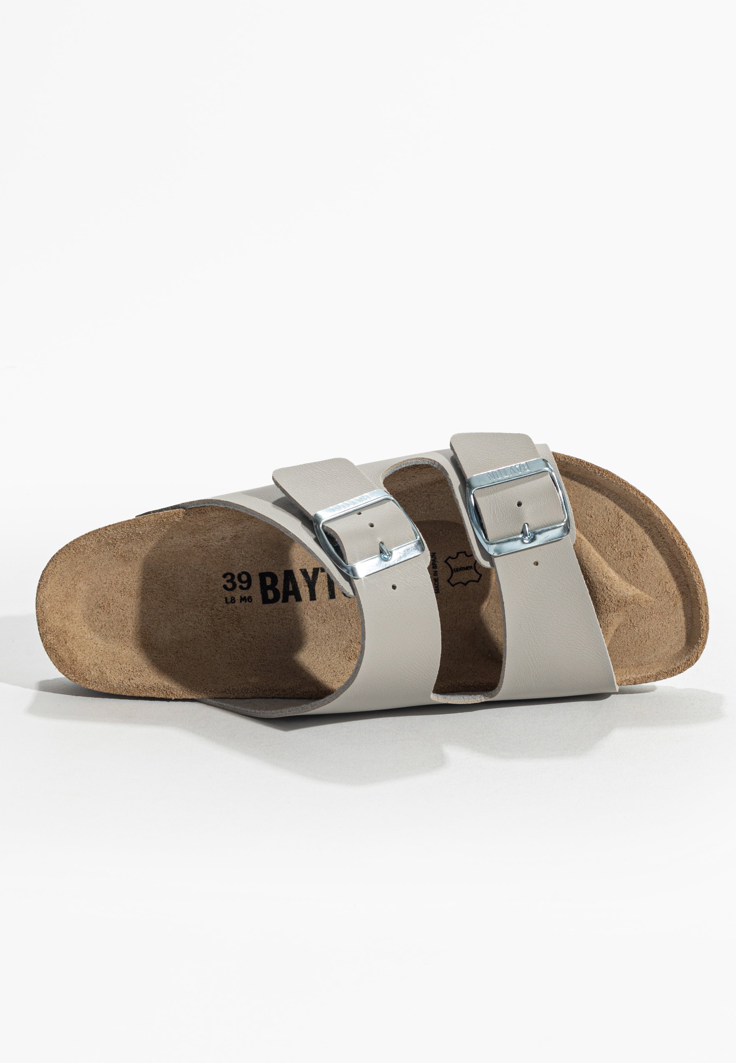 Tracy Grey 2 Strap Sandals