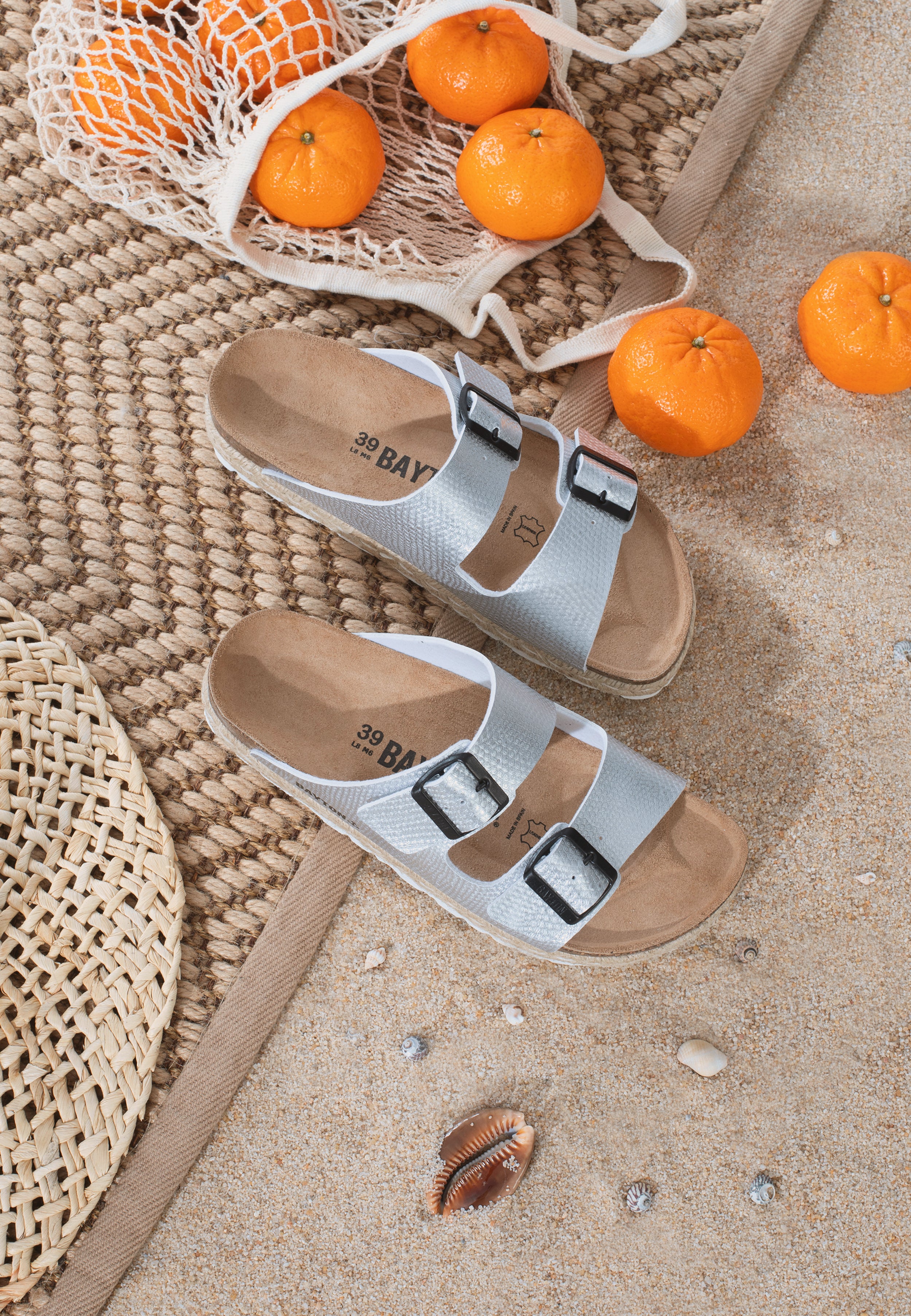 Sandalias Olympe Plata