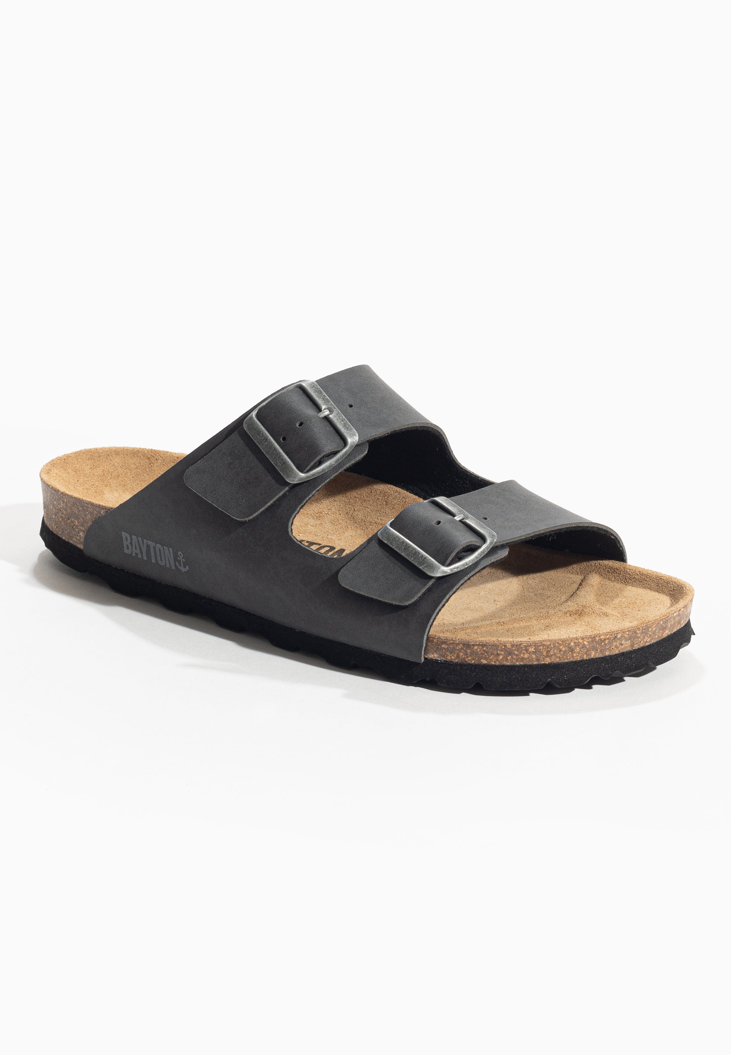 Tracy Anthracite 2 Strap Sandals