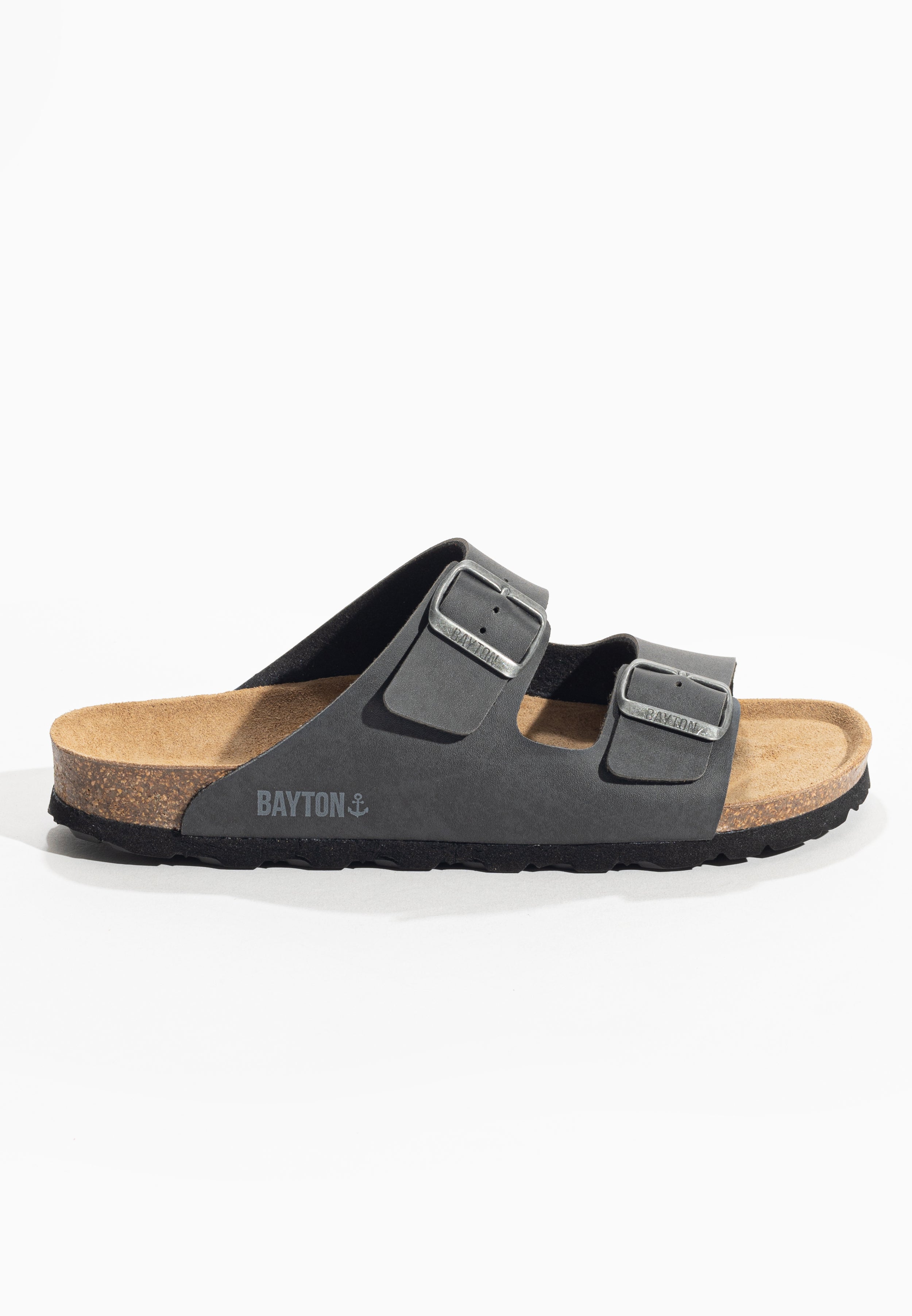 Tracy Anthracite 2 Strap Sandals