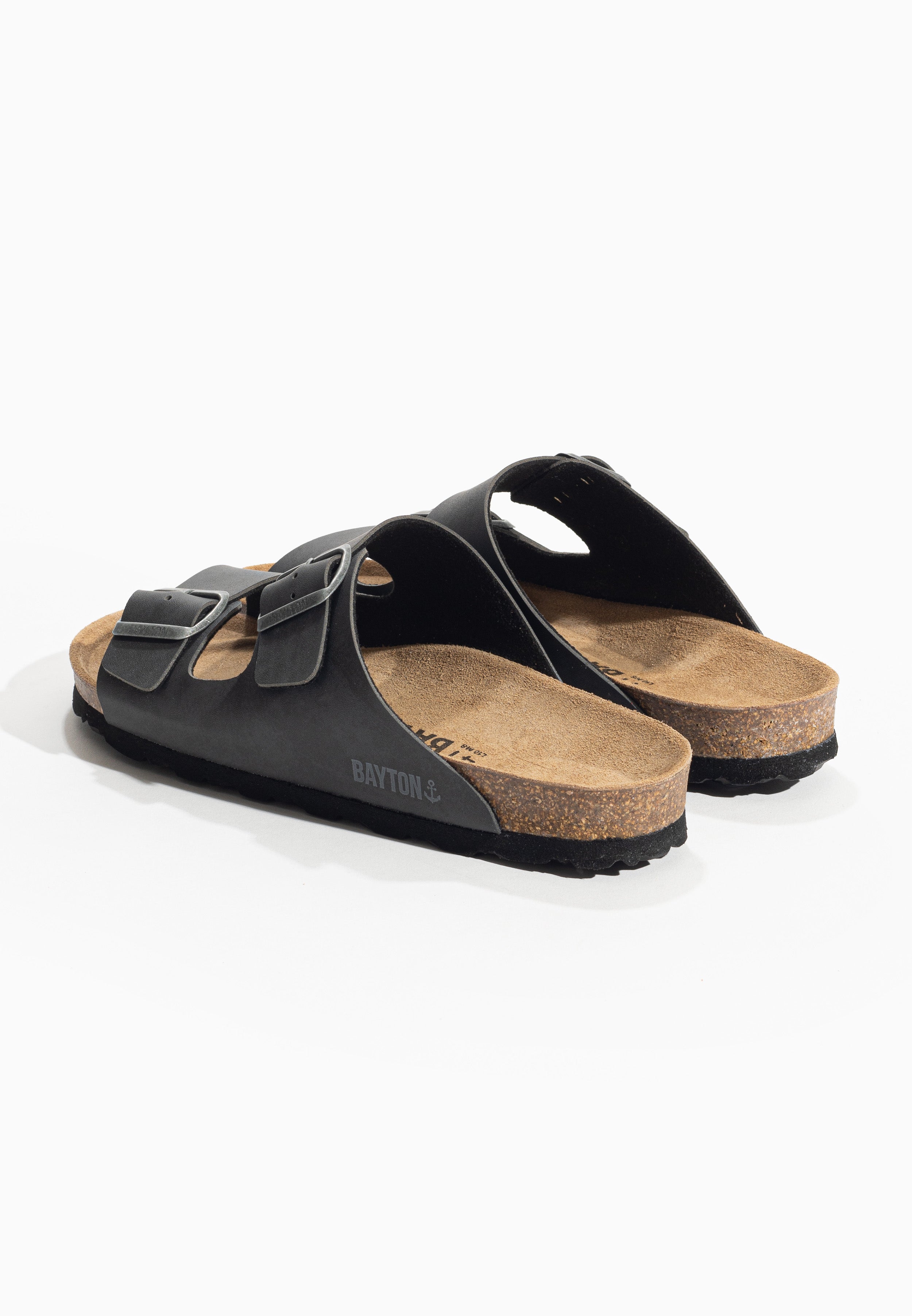 Tracy Anthracite 2 Strap Sandals