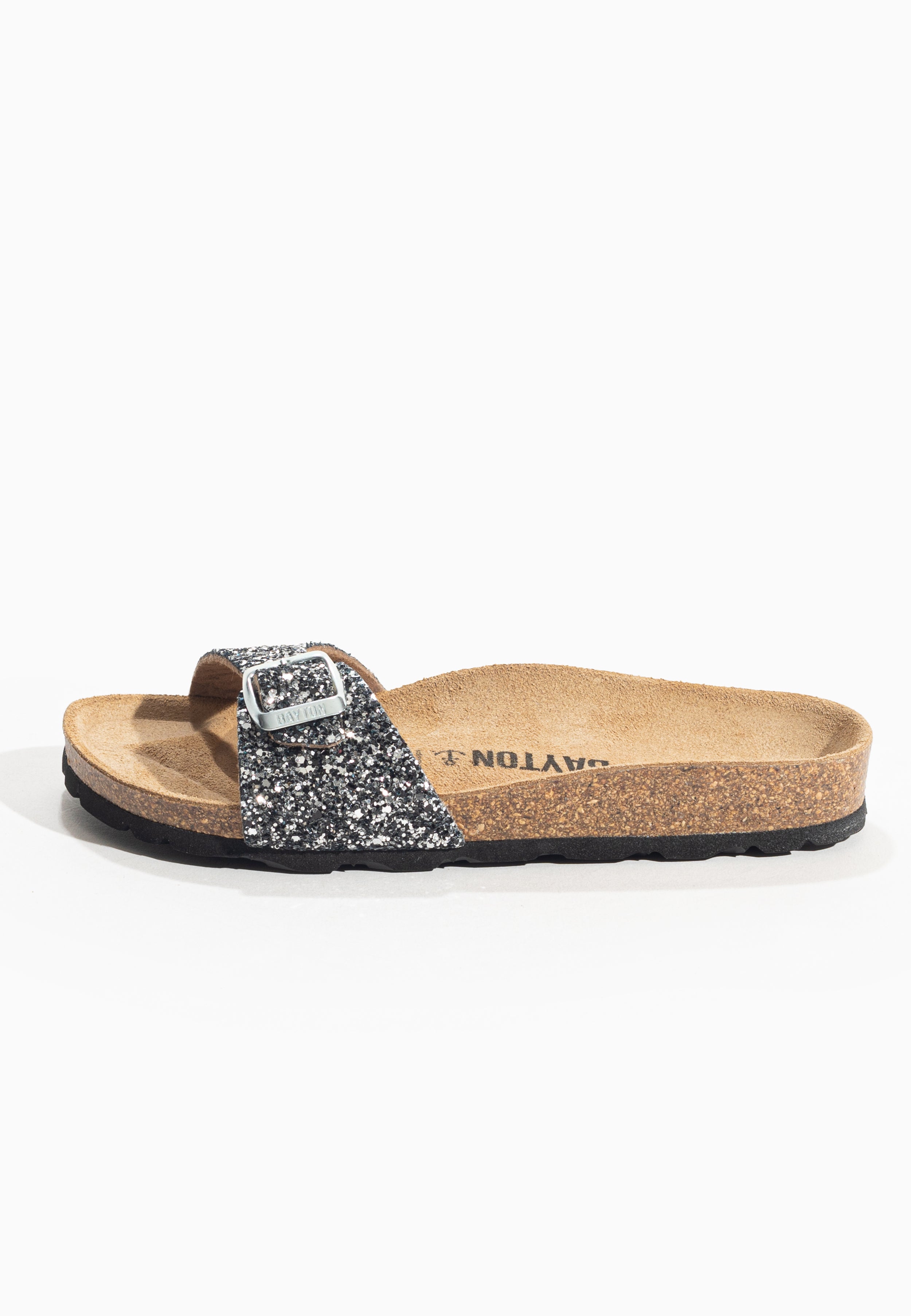 Jazz sandals Glittery silver