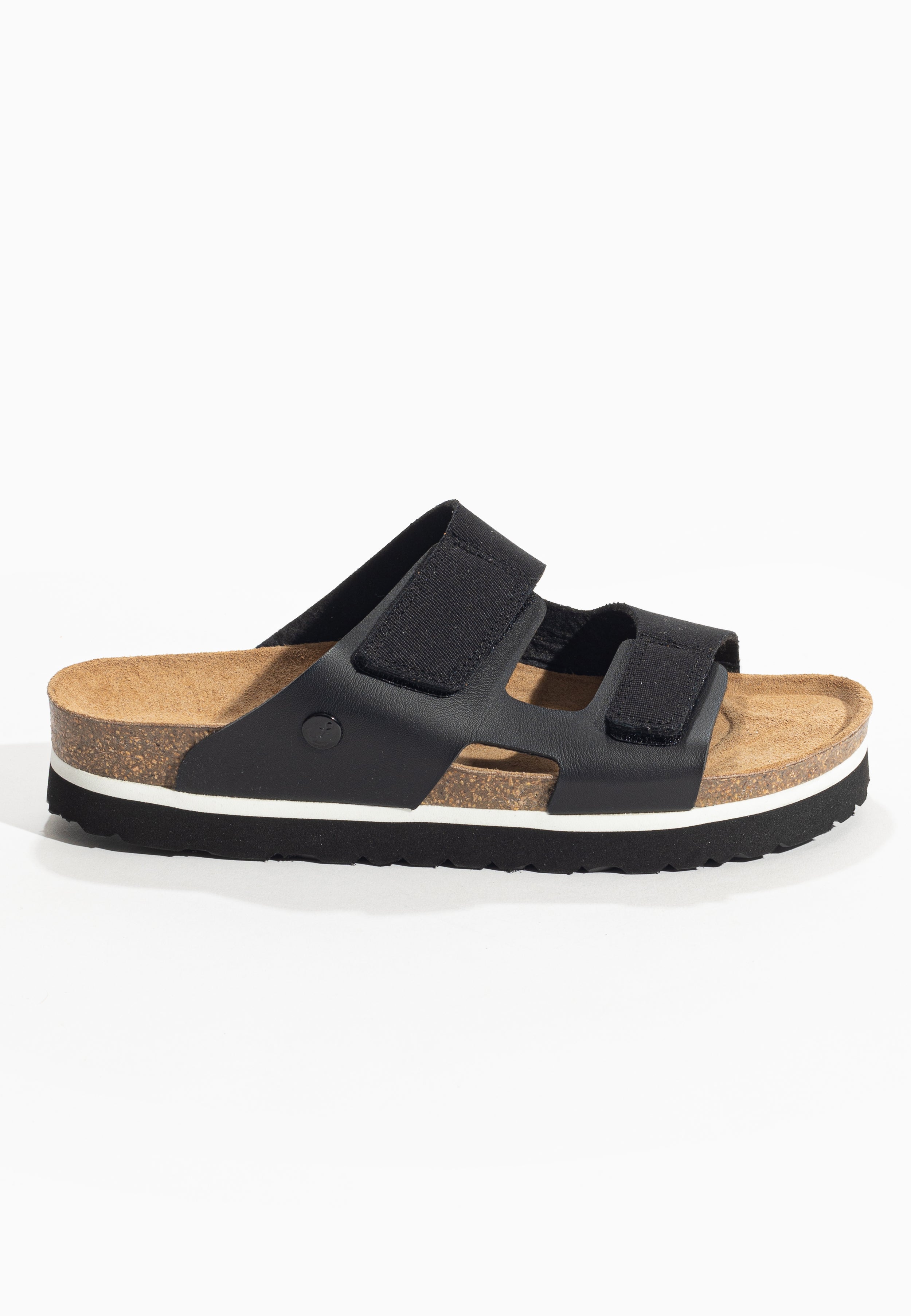 Black Land 2 Straps Sandals