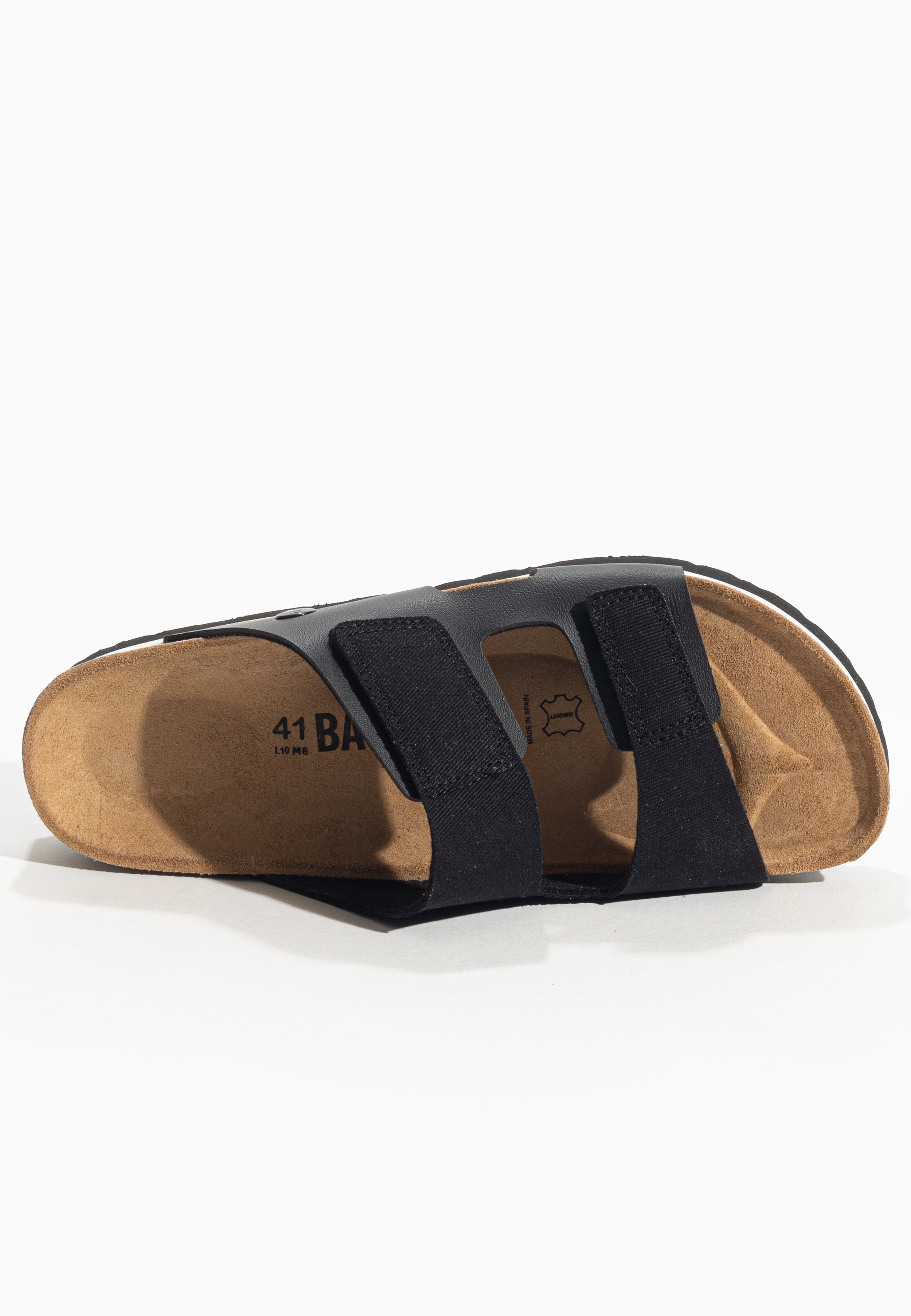 Black Land 2 Straps Sandals