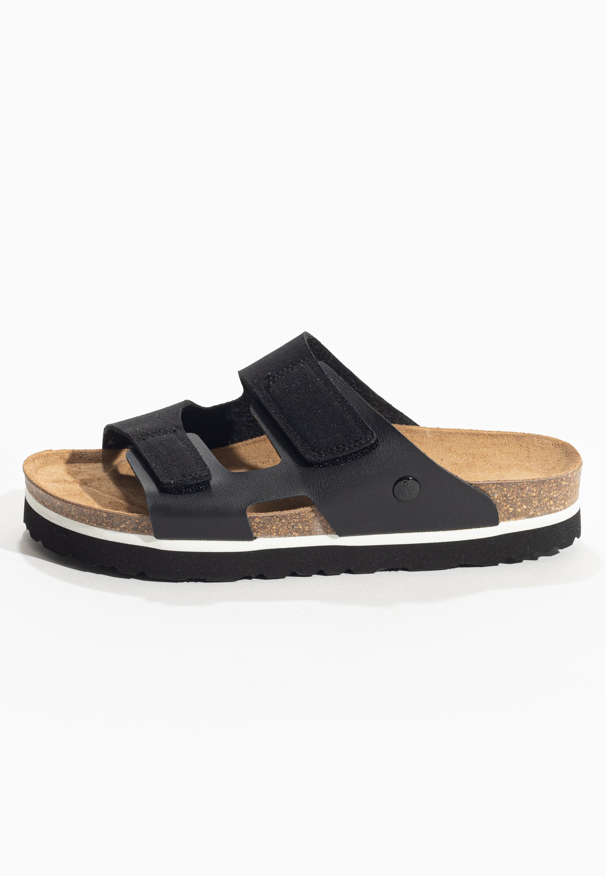 Black Land 2 Straps Sandals