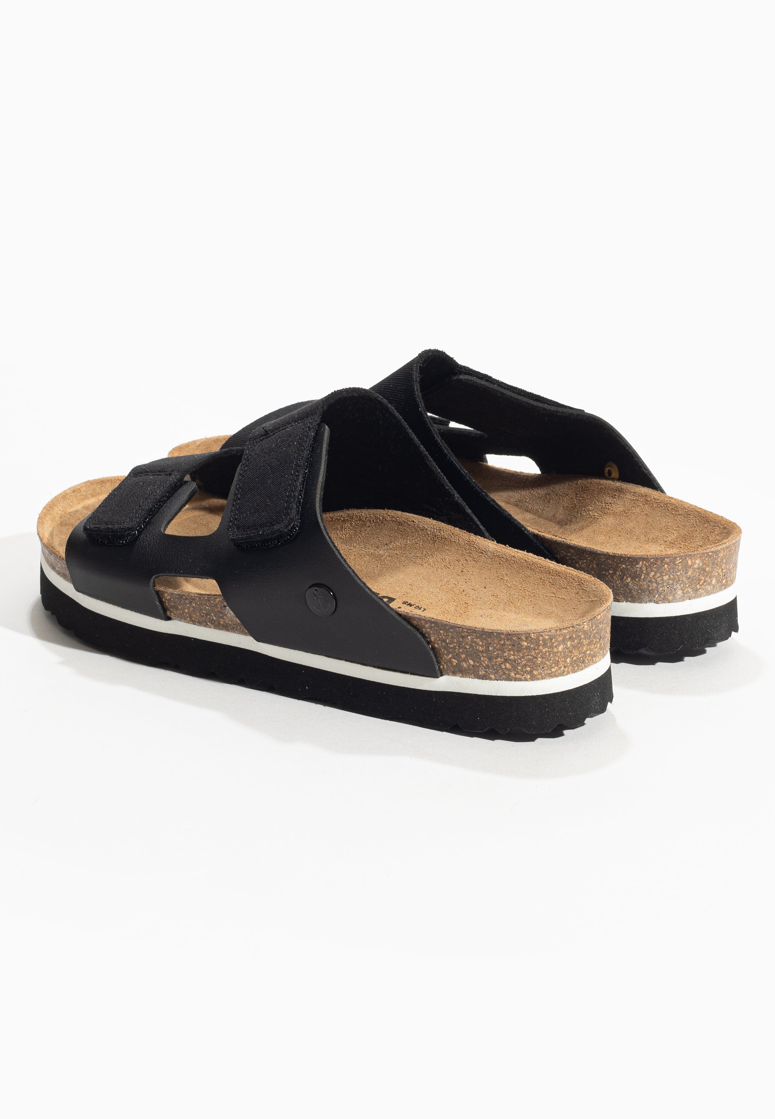 Black Land 2 Straps Sandals