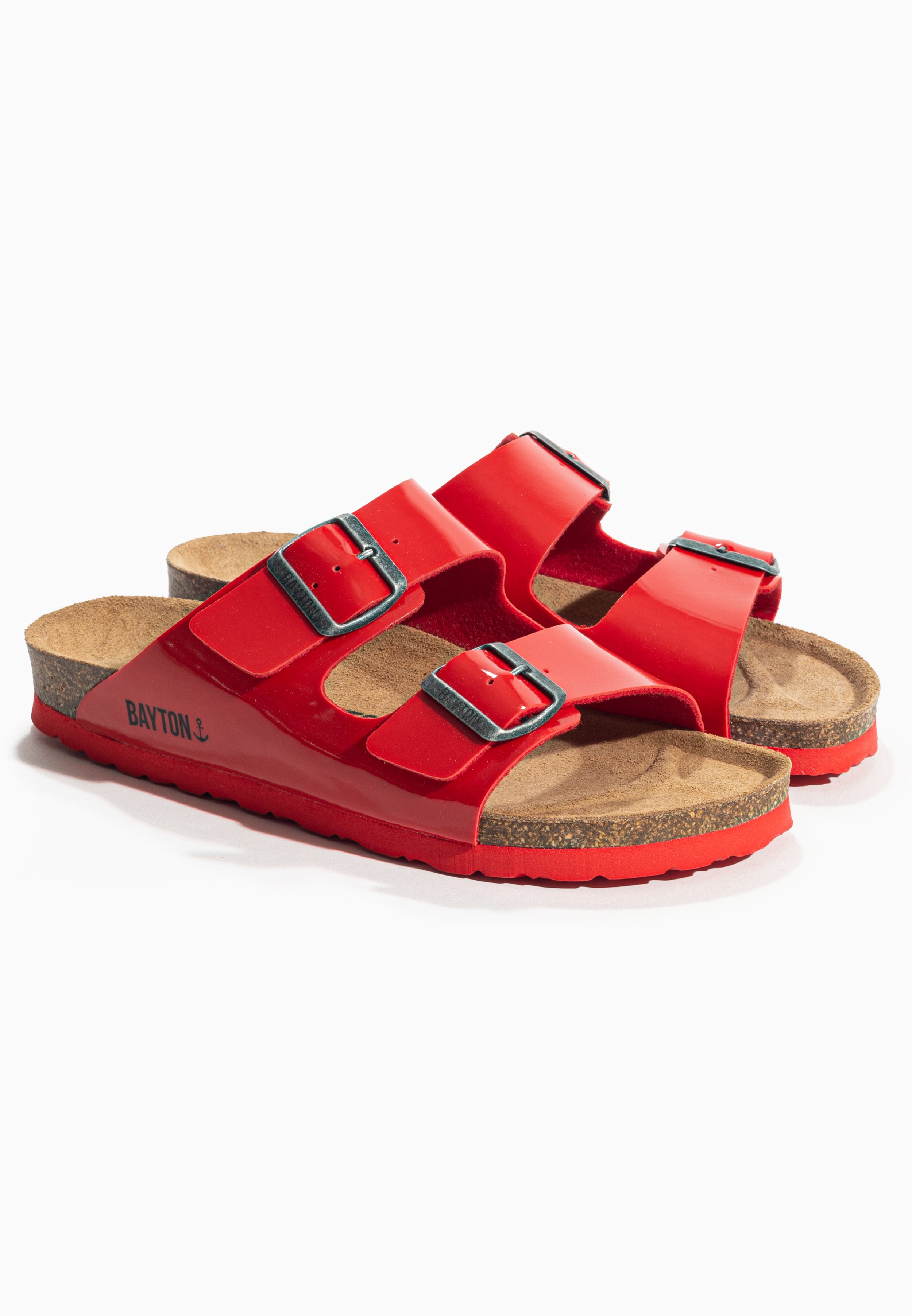 Baltic Red 2 Strap Sandals