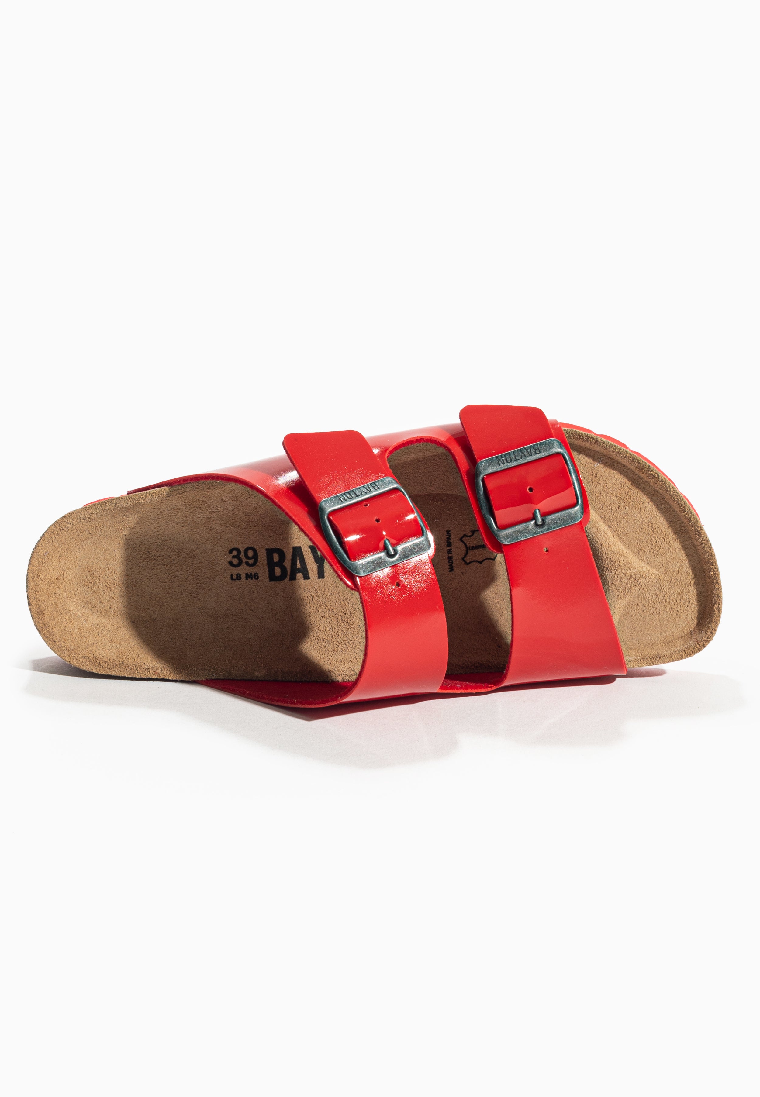 Baltic Red 2 Strap Sandals