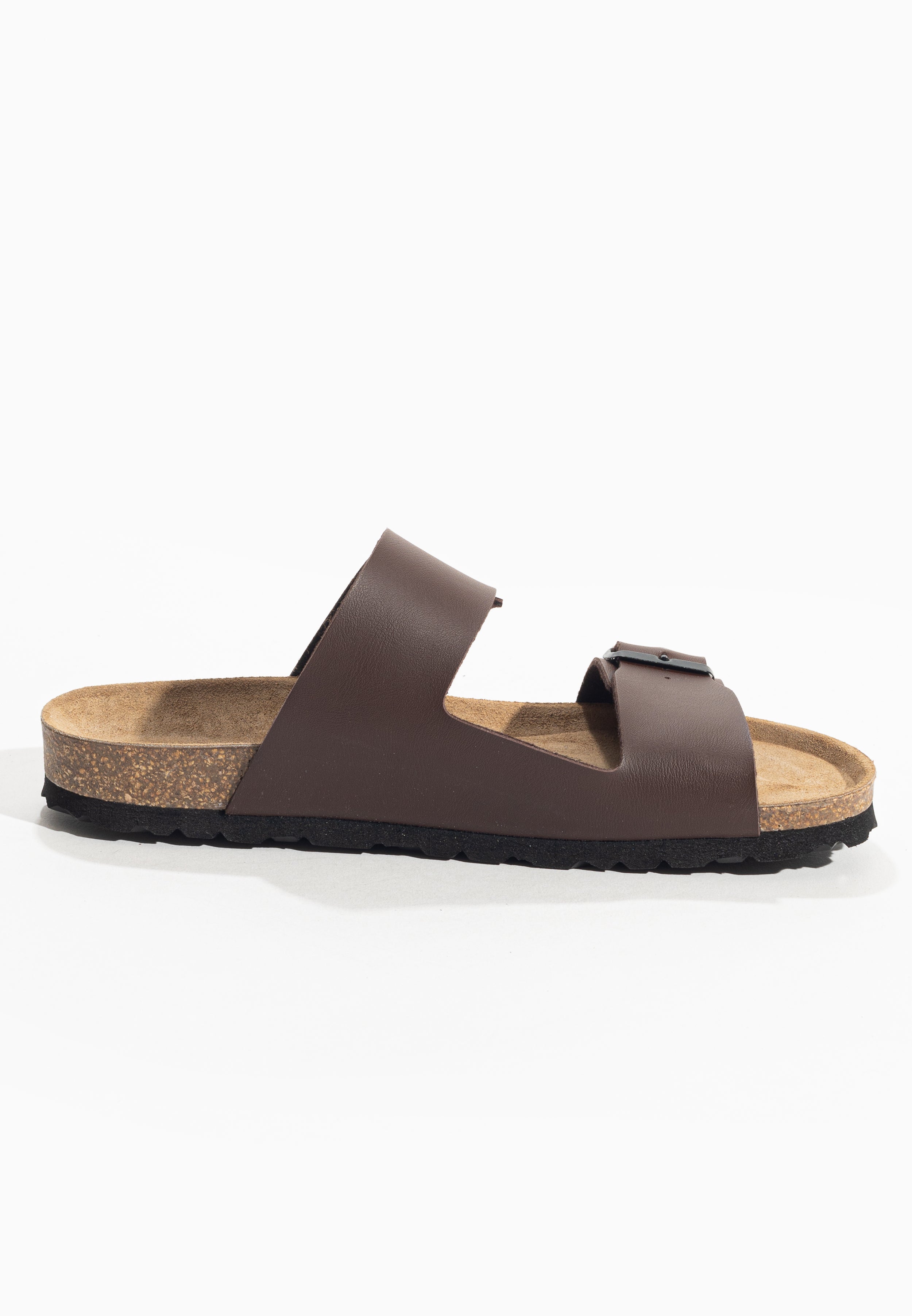 Sandales 2 Brides Larden Marron