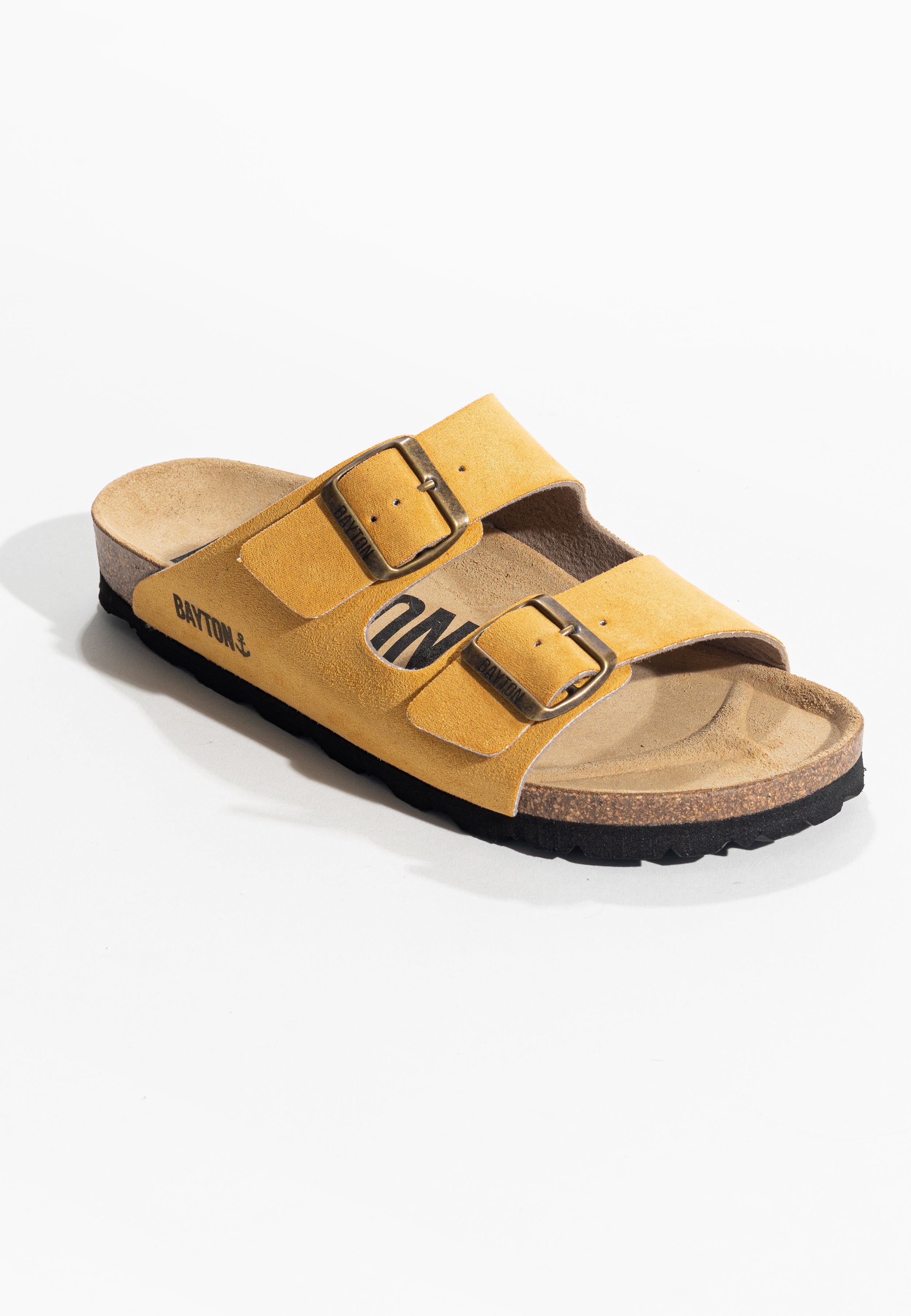 Atlas Yellow 2 Strap Sandals