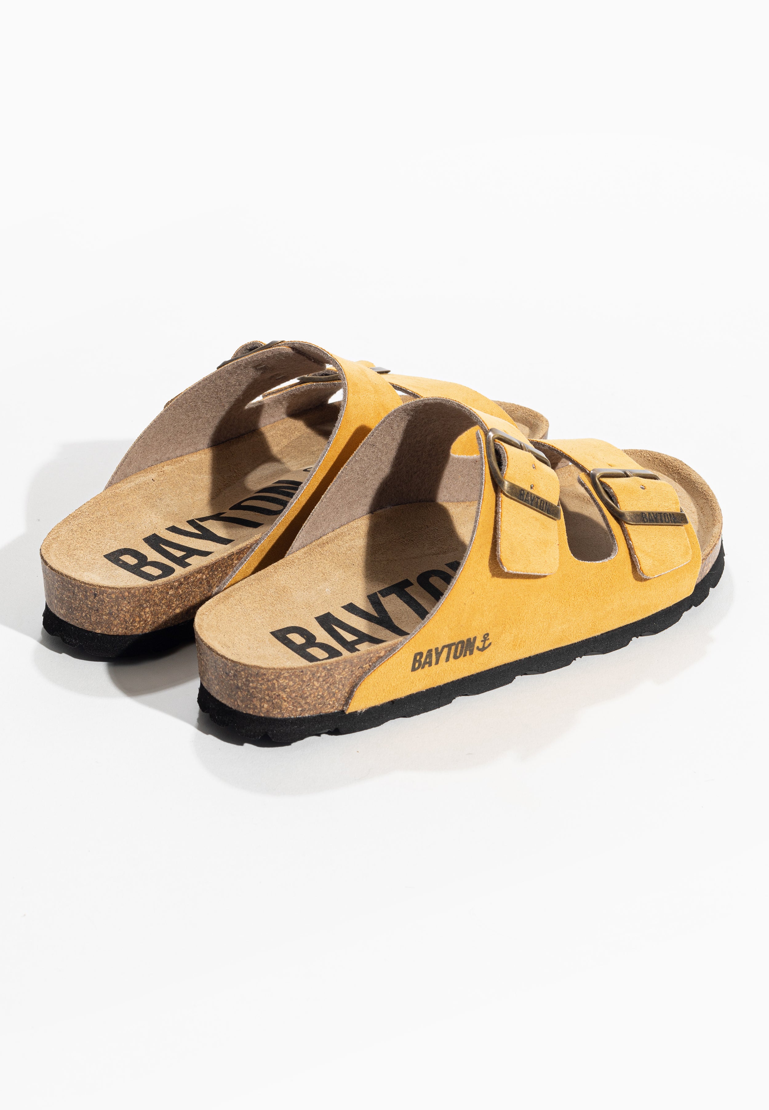 Atlas Yellow 2 Strap Sandals