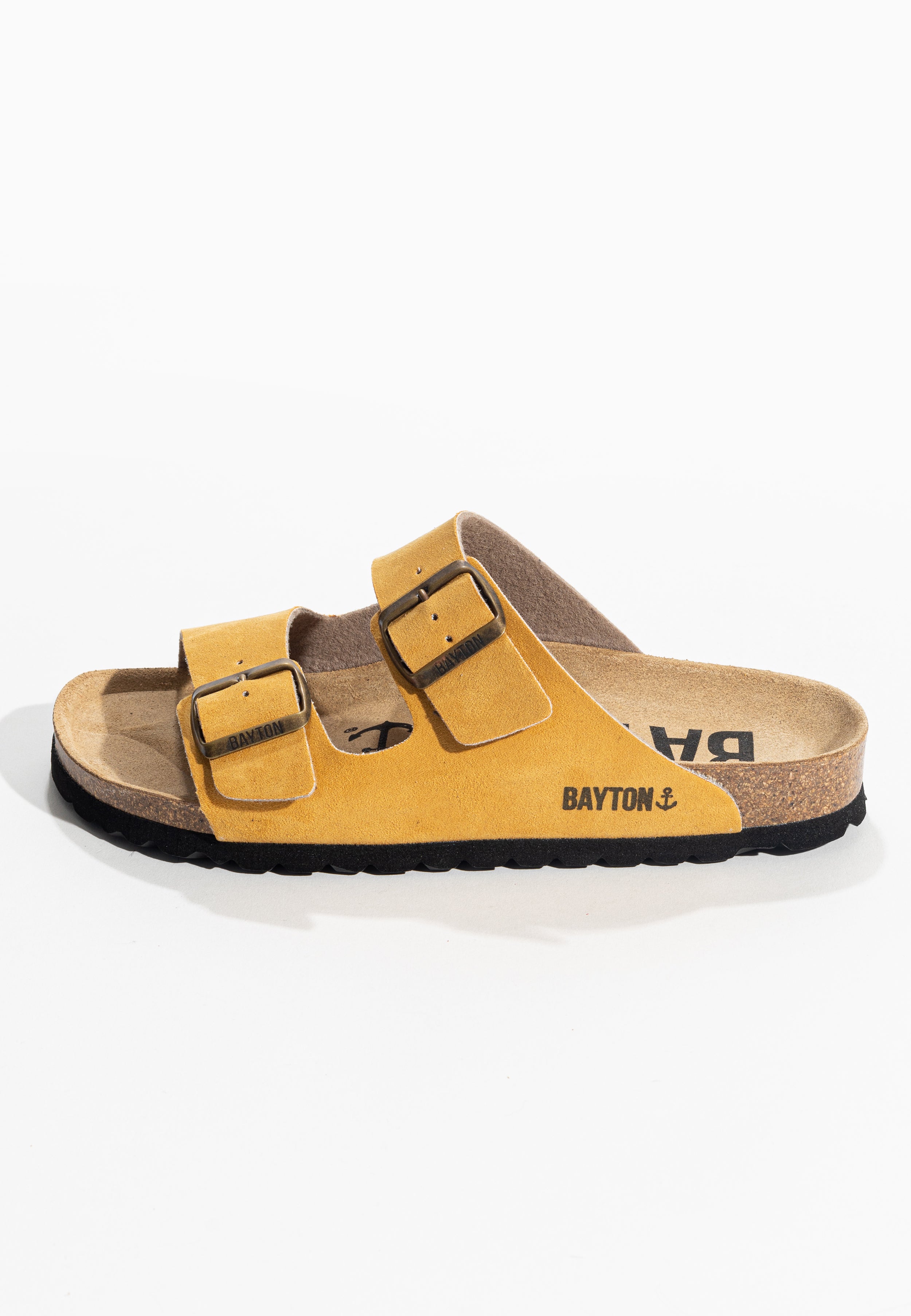 Atlas Yellow 2 Strap Sandals