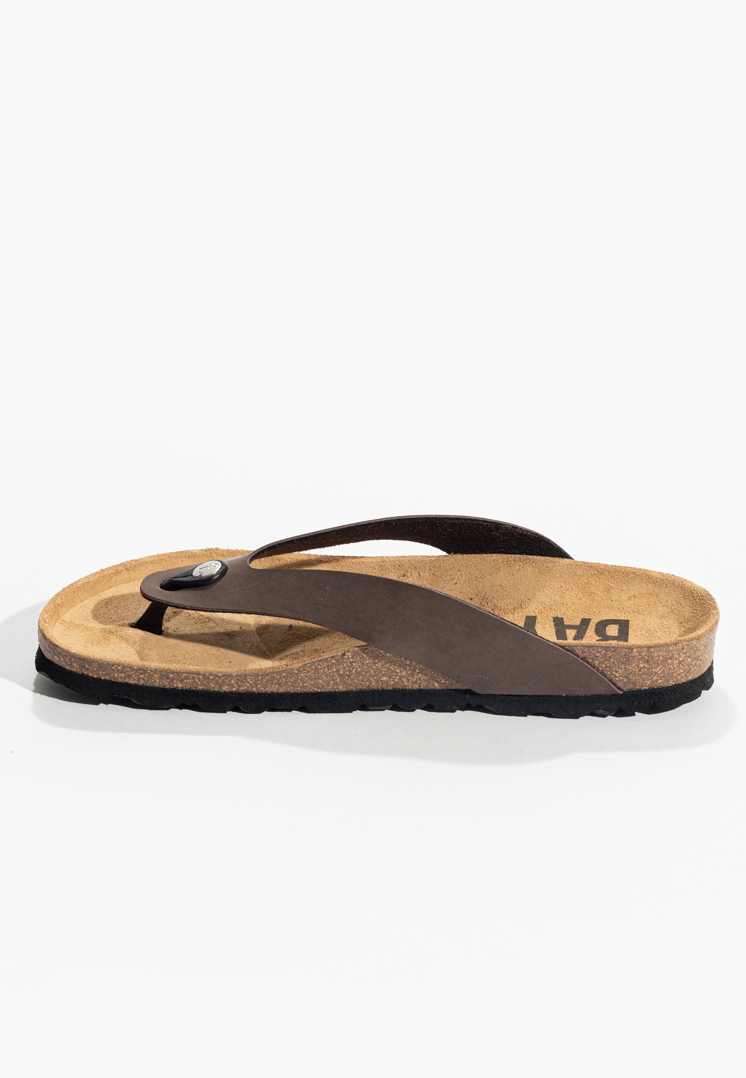 Lucca Brown Toe-Strap Sandals