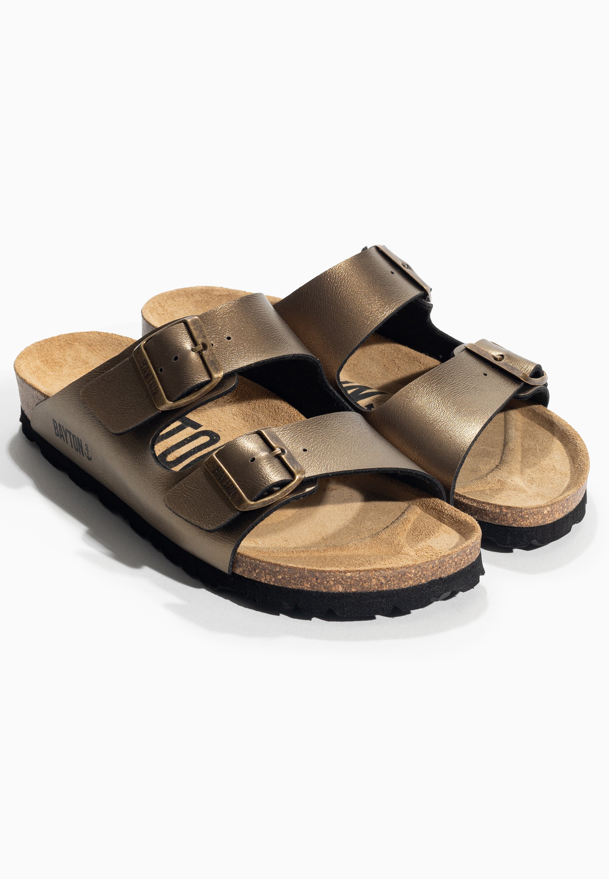 Atlas Bronze 2 Strap Sandals