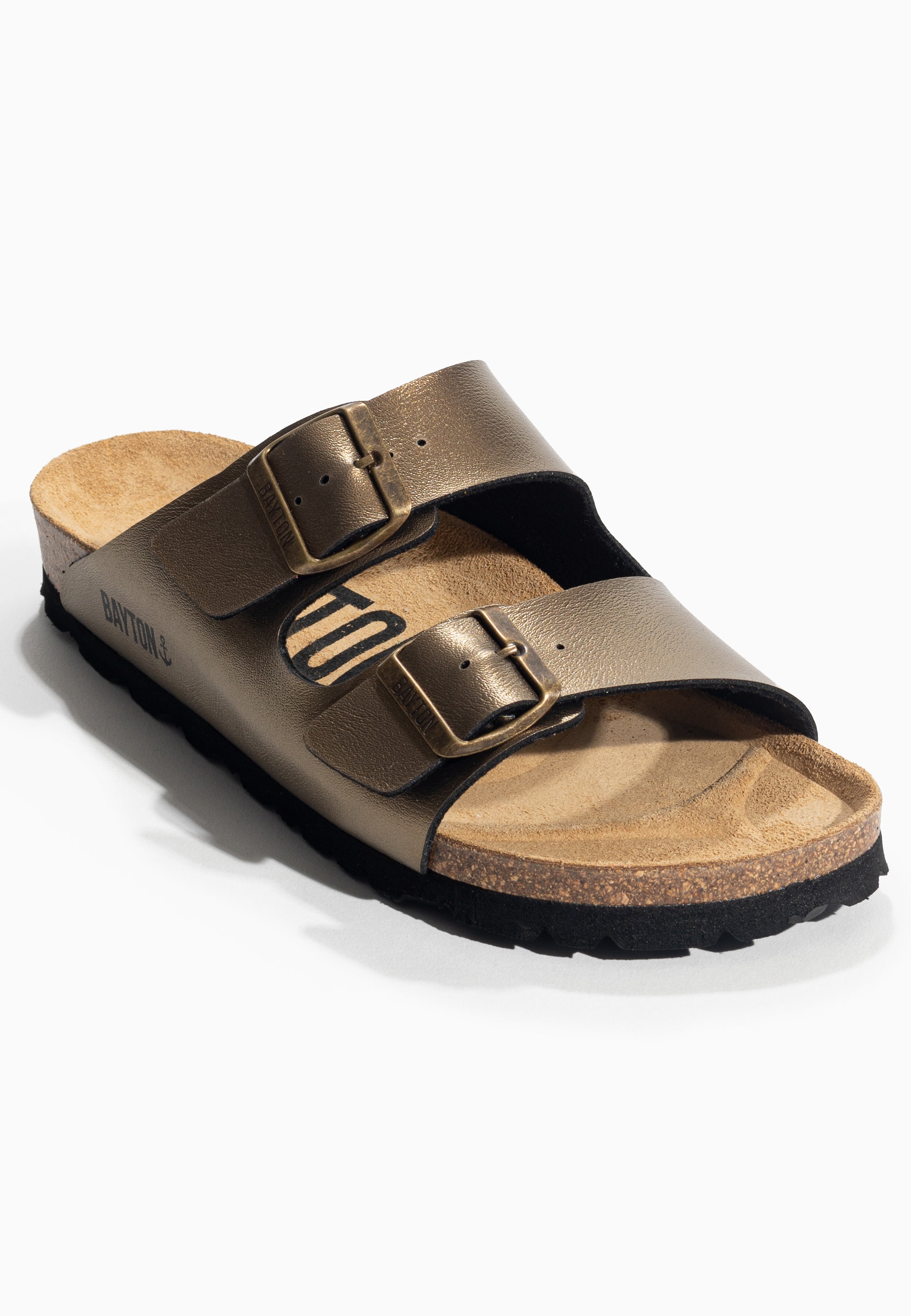 Atlas Bronze 2 Strap Sandals